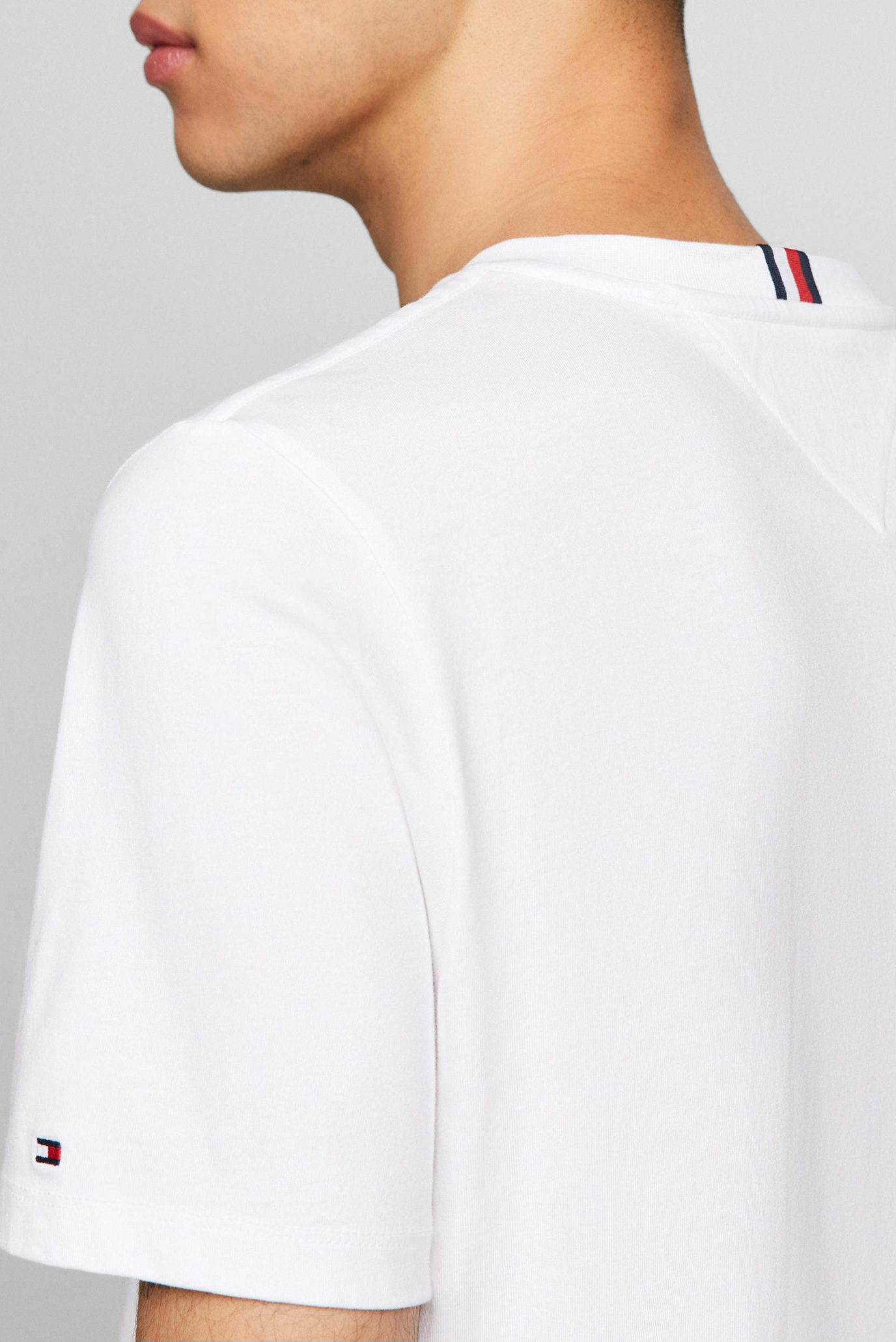 Мужская белая футболка SCRIPT LOGO 4