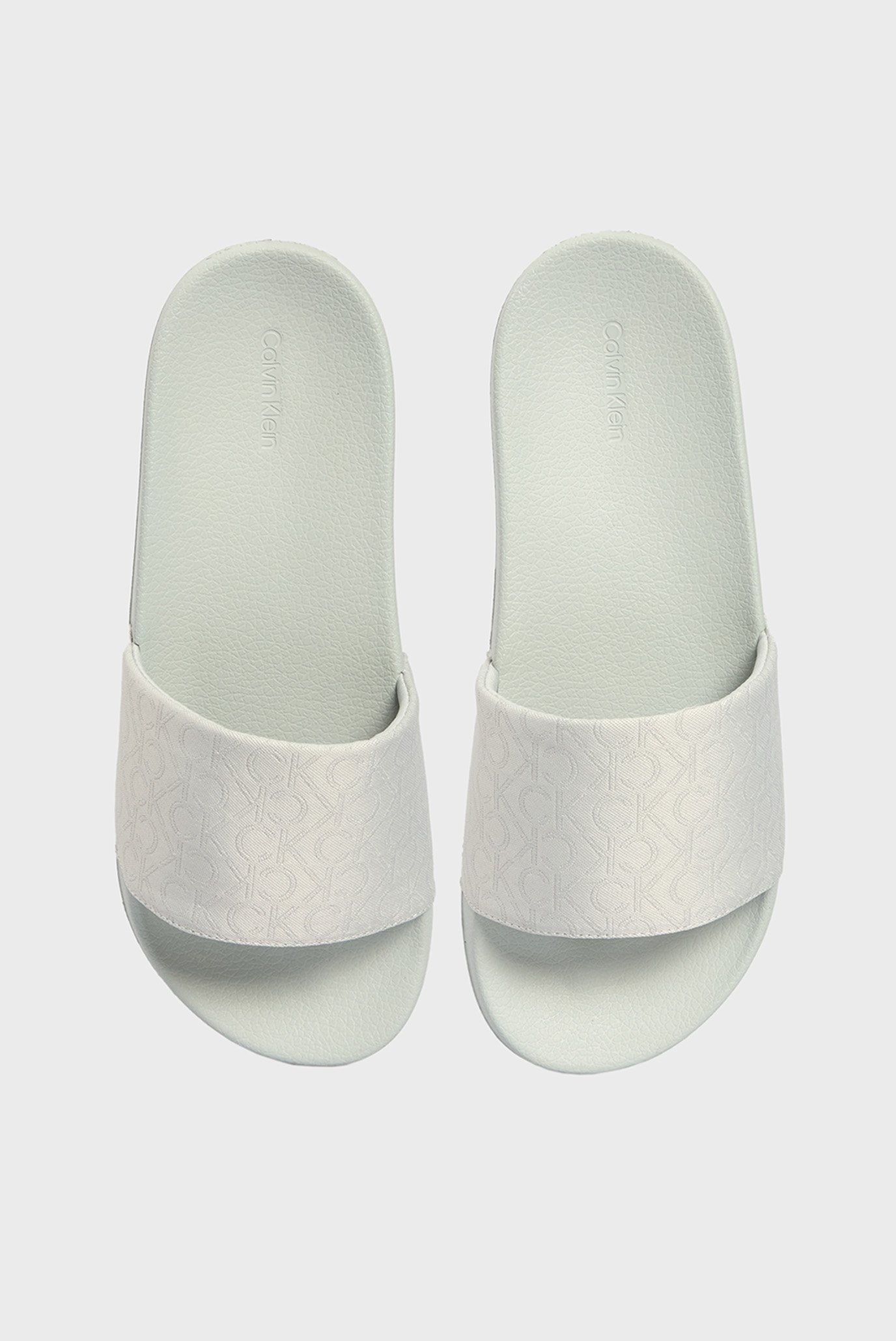 Женские серые слайдеры POOL SLIDE - JACQ 4