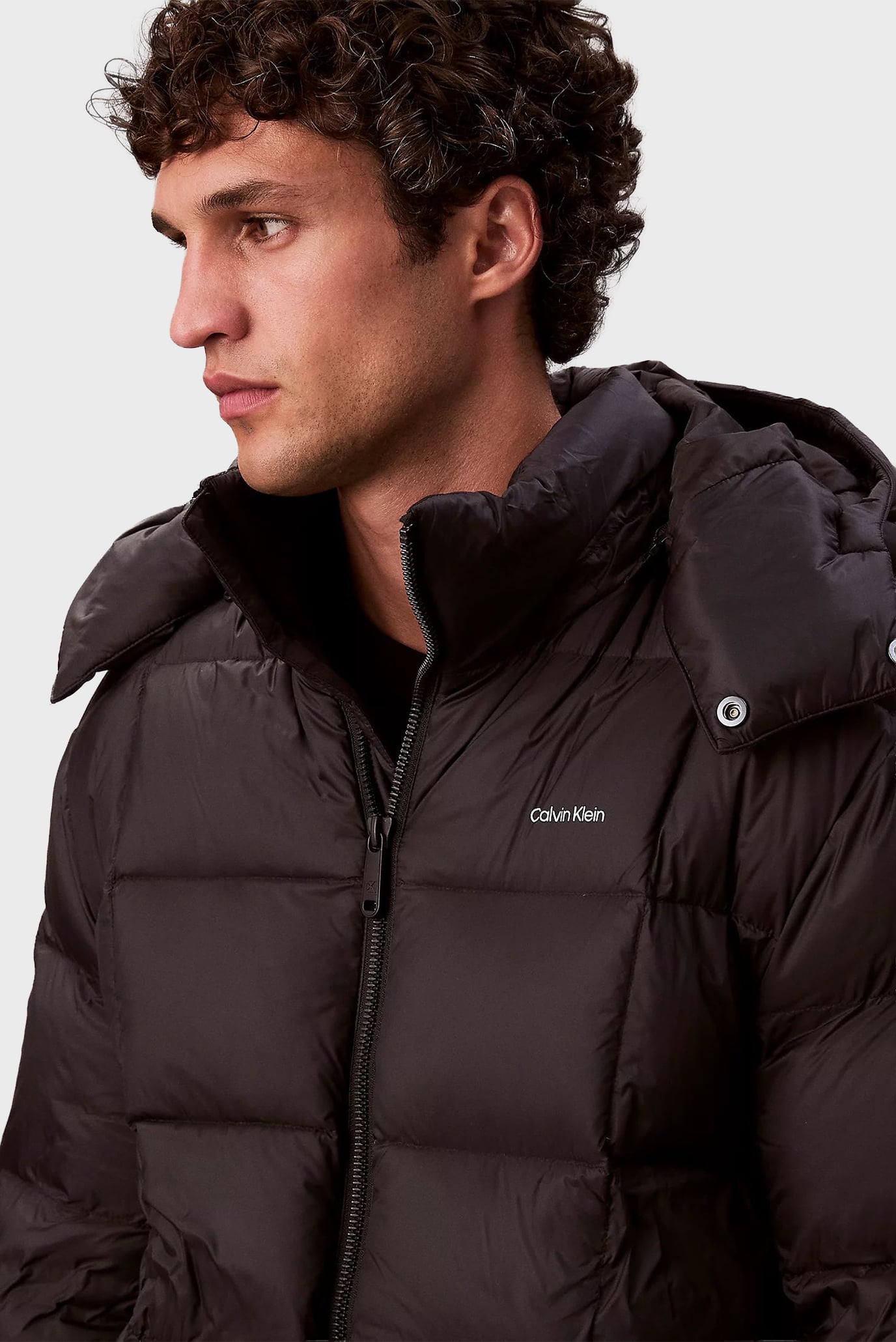 Куртка зимняя LS NYLON QUILTED DETACHABLE HOOD 4