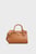 Женская коричневая кожаная сумка AMERICAN ICON MINI TOTE LEATHER