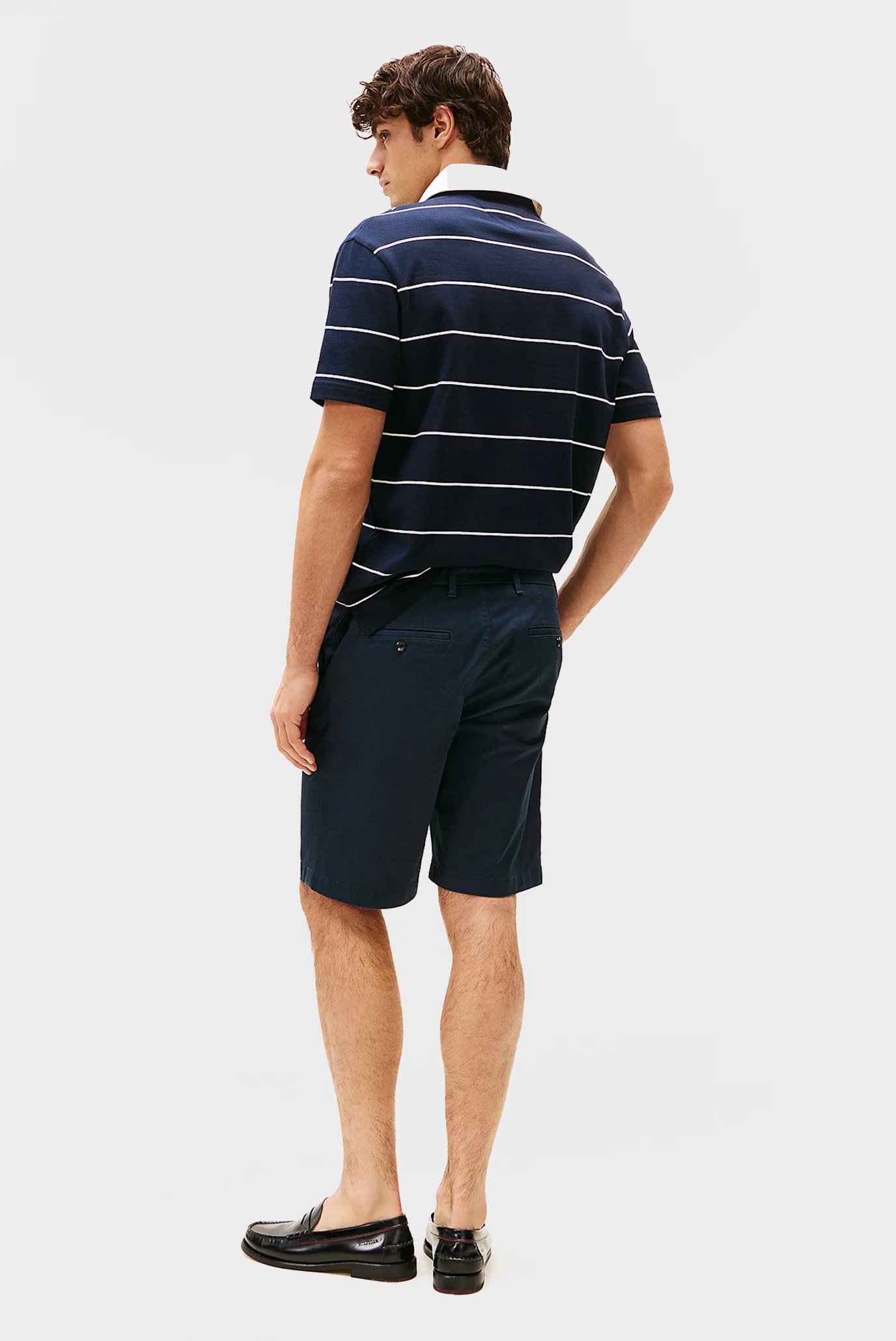 Мужские темно-синие шорты HARLEM PRINTED STRUCTURETommy Hilfiger Мужские темно-синие шорты HARLEM PRINTED STRUCTURE 3