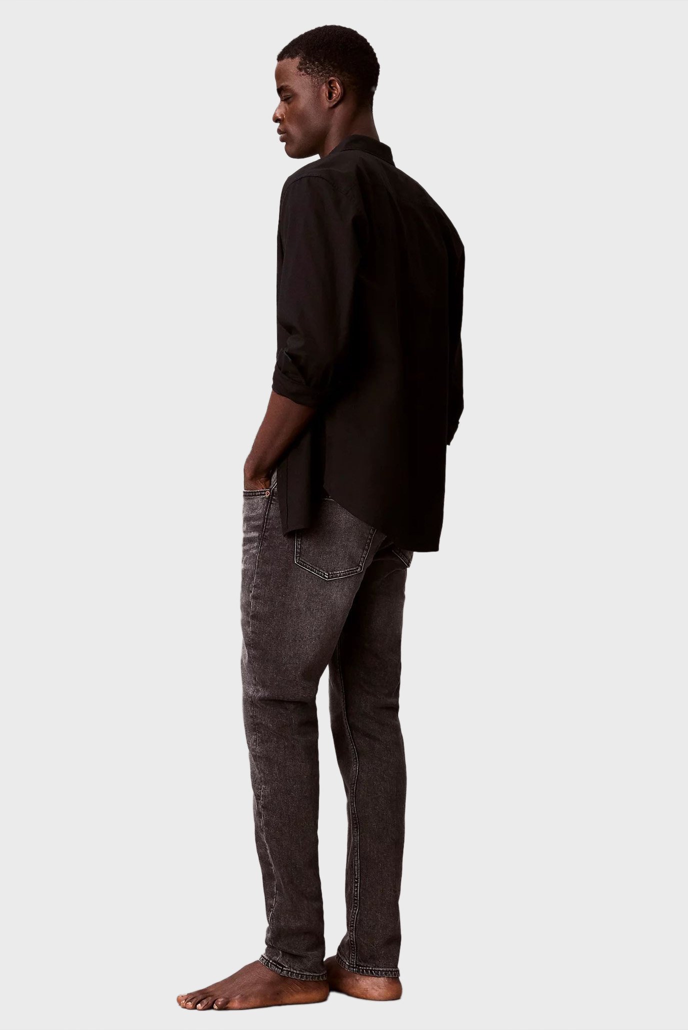 Джинсы SLIM TAPER HEARST GREY JEAN 3