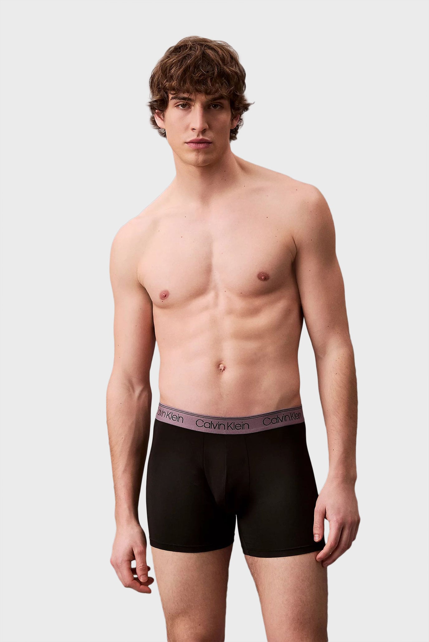 Мужские черные боксеры (3 шт) BOXER BRIEF 2