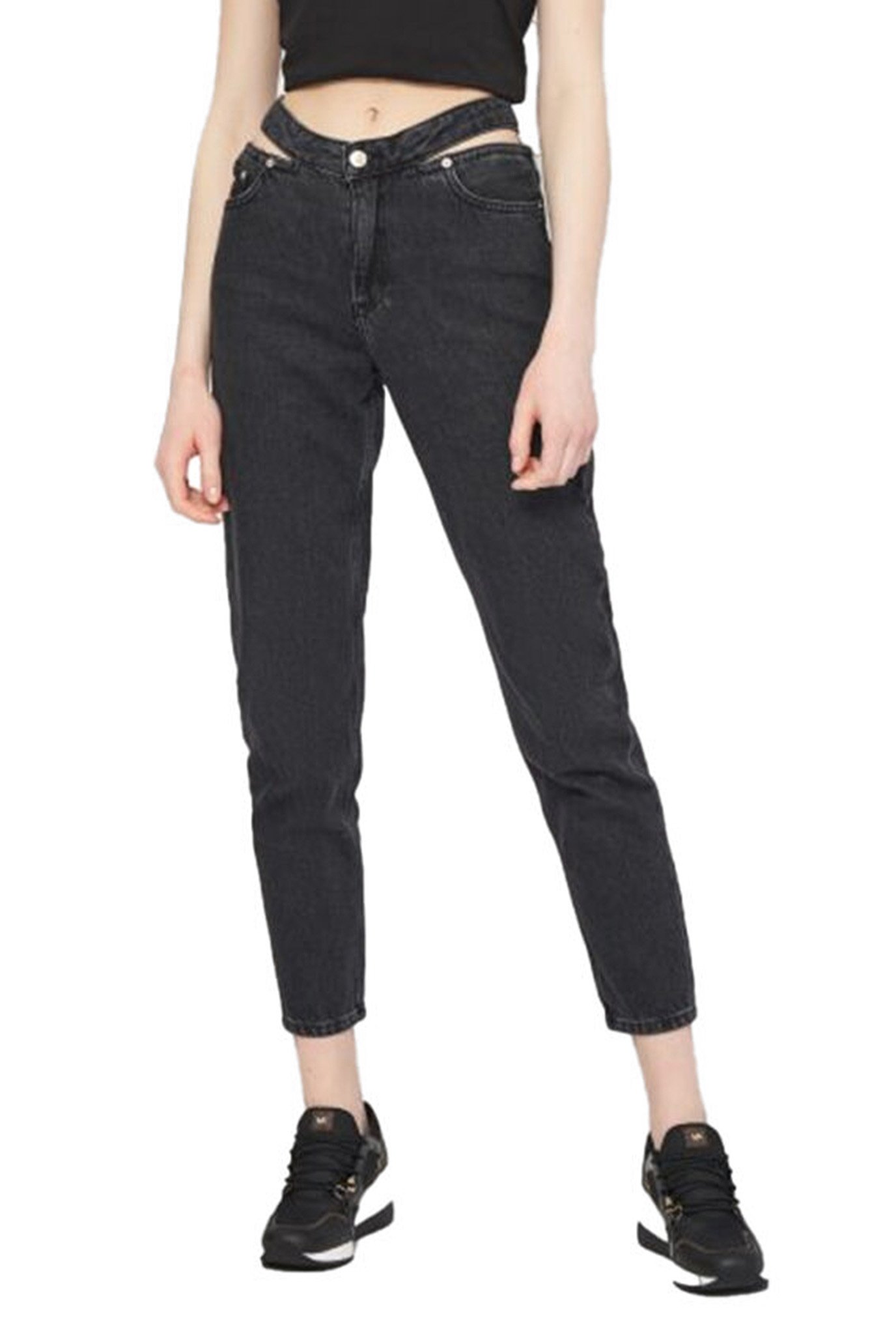 Женские черные джинсыCalvin Klein Jeans Женские черные джинсы 5