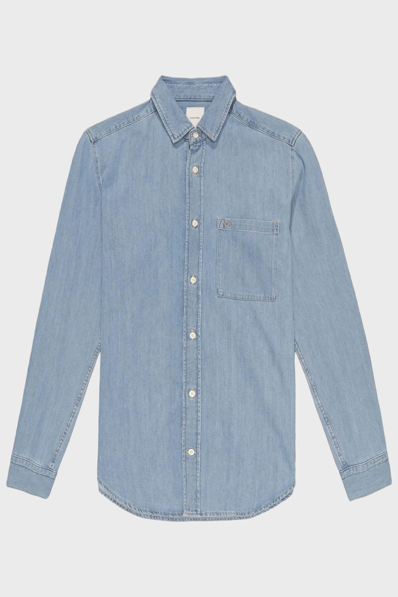 Рубашка LYOCELL BLEACHED BLUE L S SHIRT 5