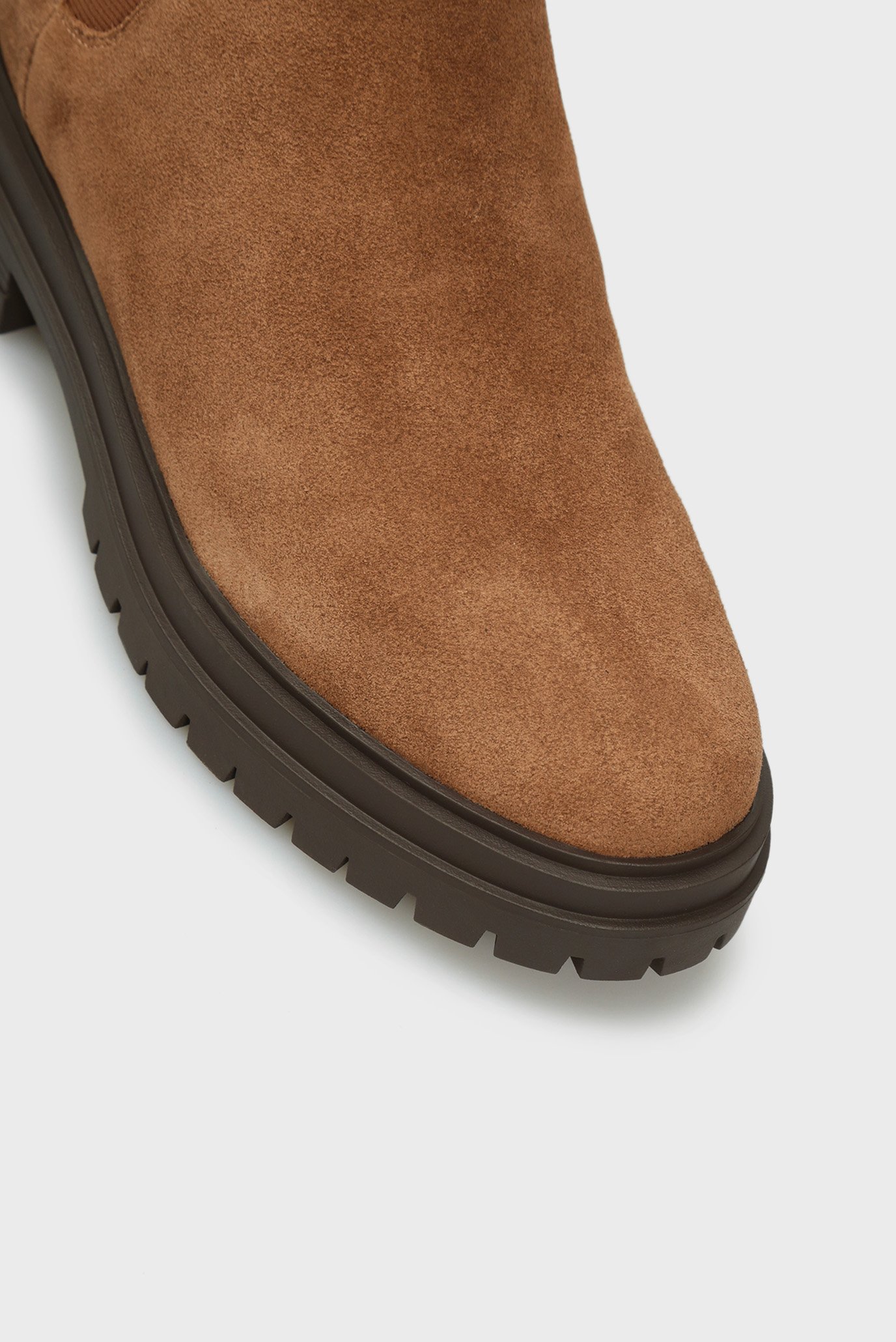 Женские коричневые замшевые челси Li Mei 10