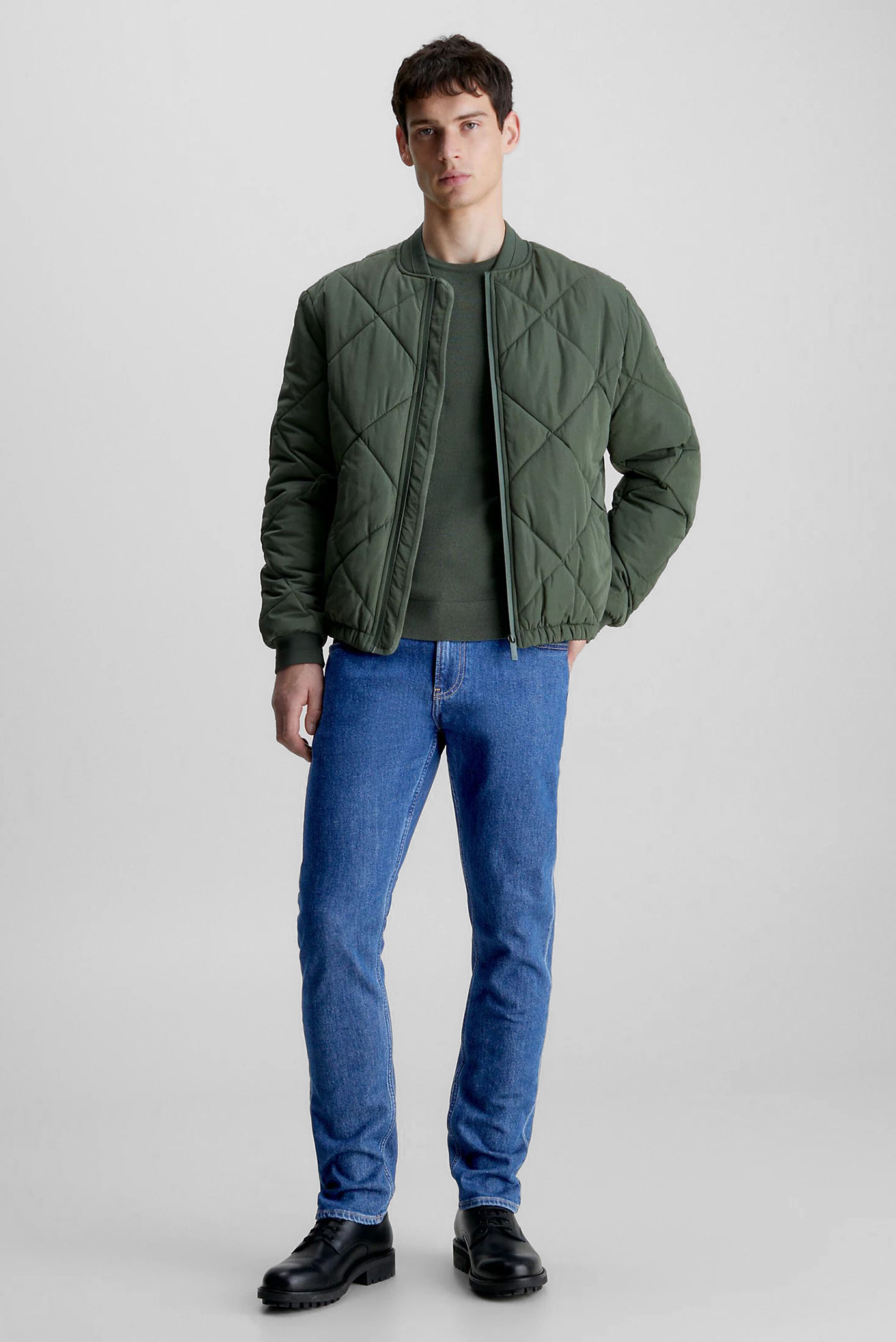 Мужские синие джинсы SLIM FIT MID BLUE 7