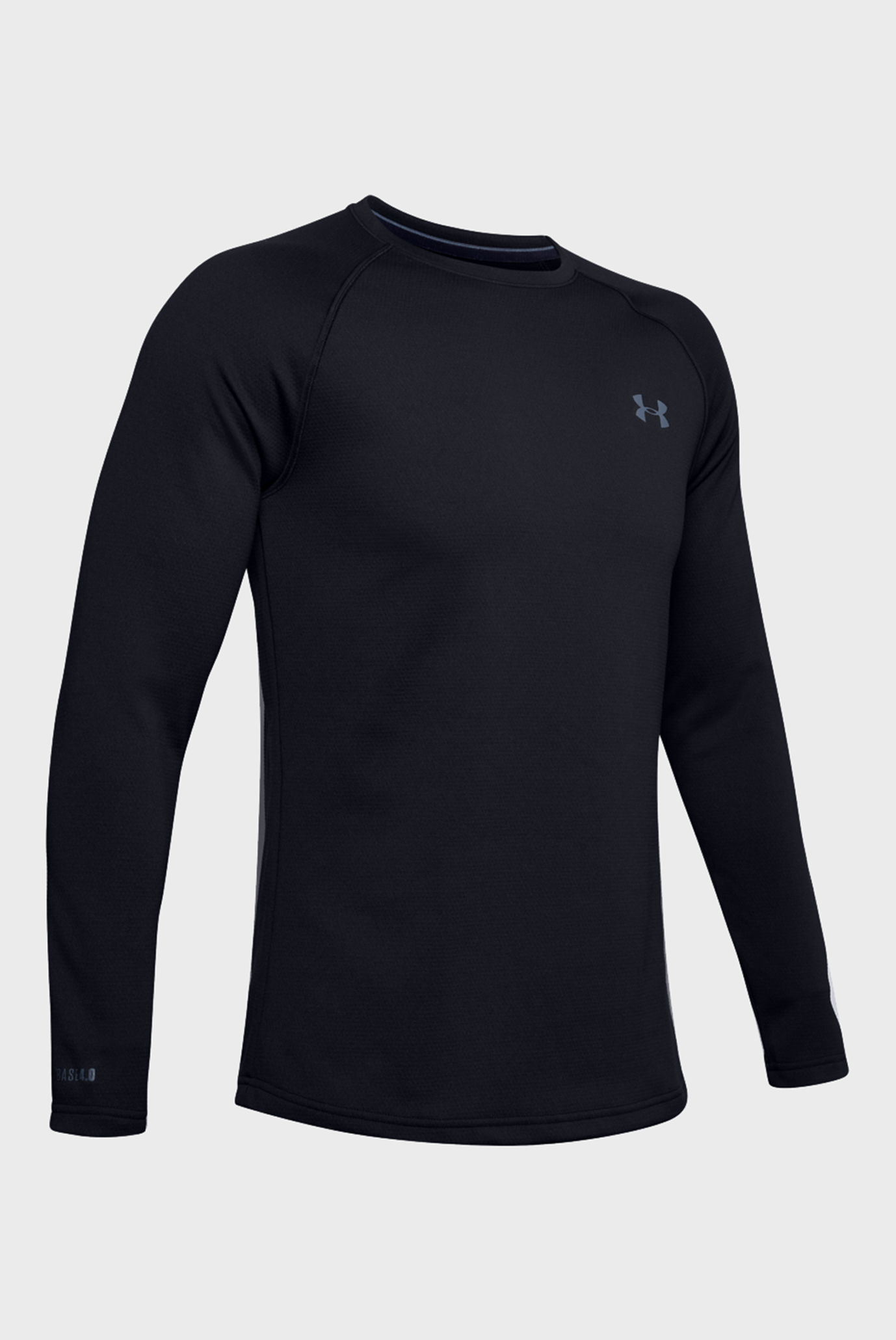 Мужской черный термореглан Packaged Base 4.0 Crew 12