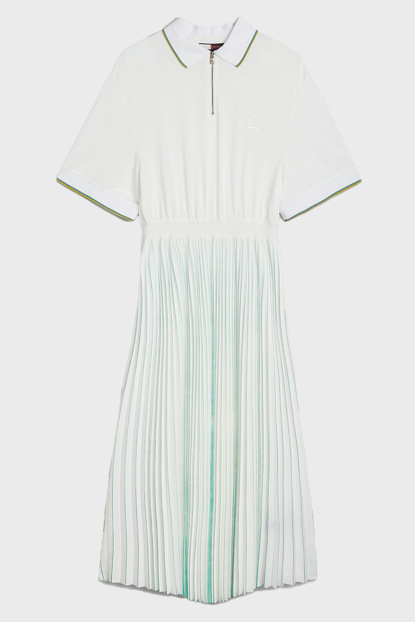 Женское белое платье THC SPORTY PLEATEDTommy Hilfiger Женское белое платье THC SPORTY PLEATED 6