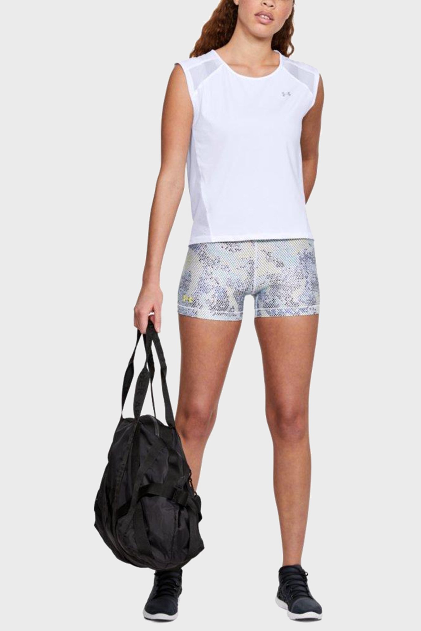 Женская белая футболка Armour Sport Cap Sleeve 3