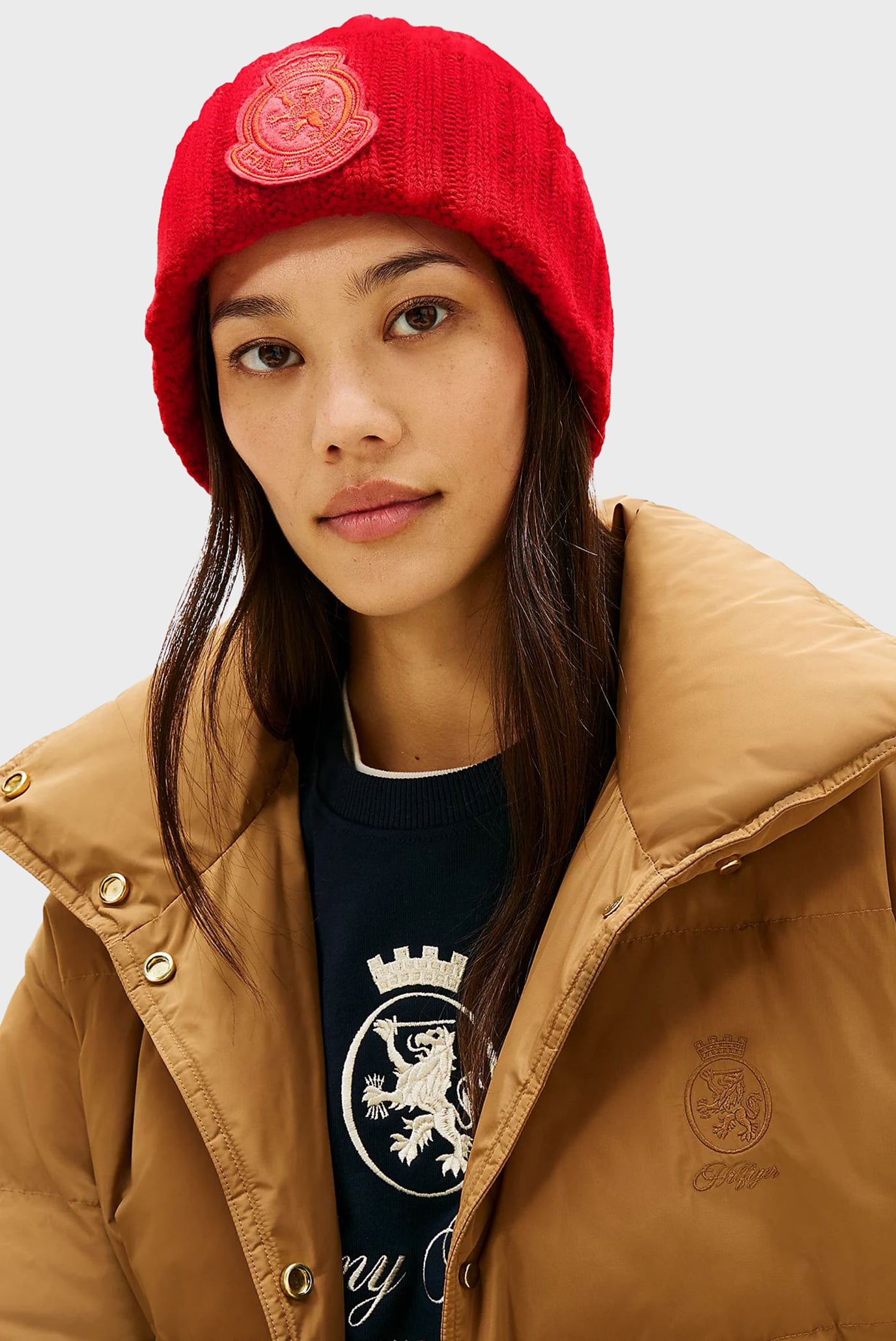 Шапка TH CREST FLUFFY BEANIE 2