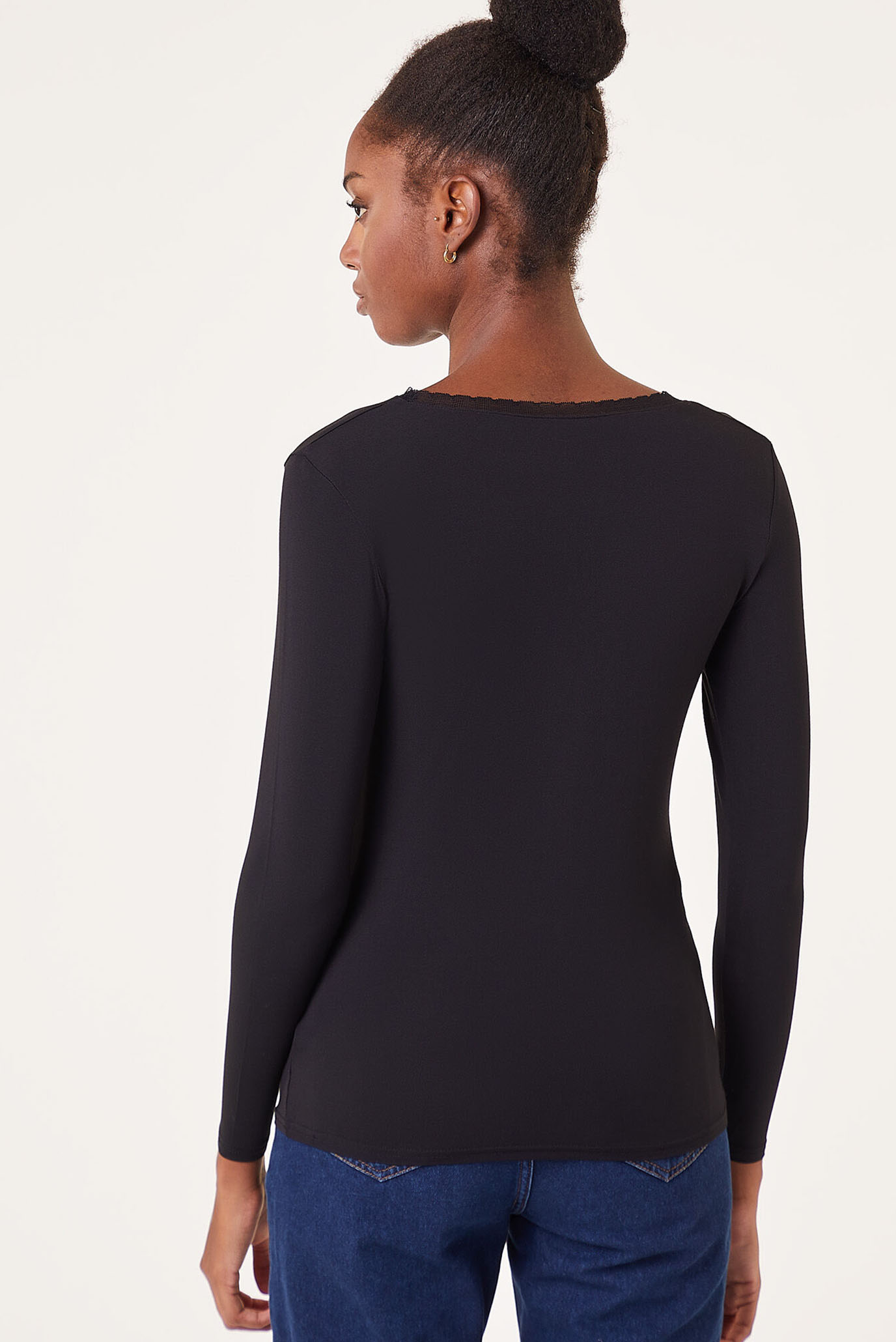 Лонгслив WARM ME UP - T-SHIRT ML - NOIR 2