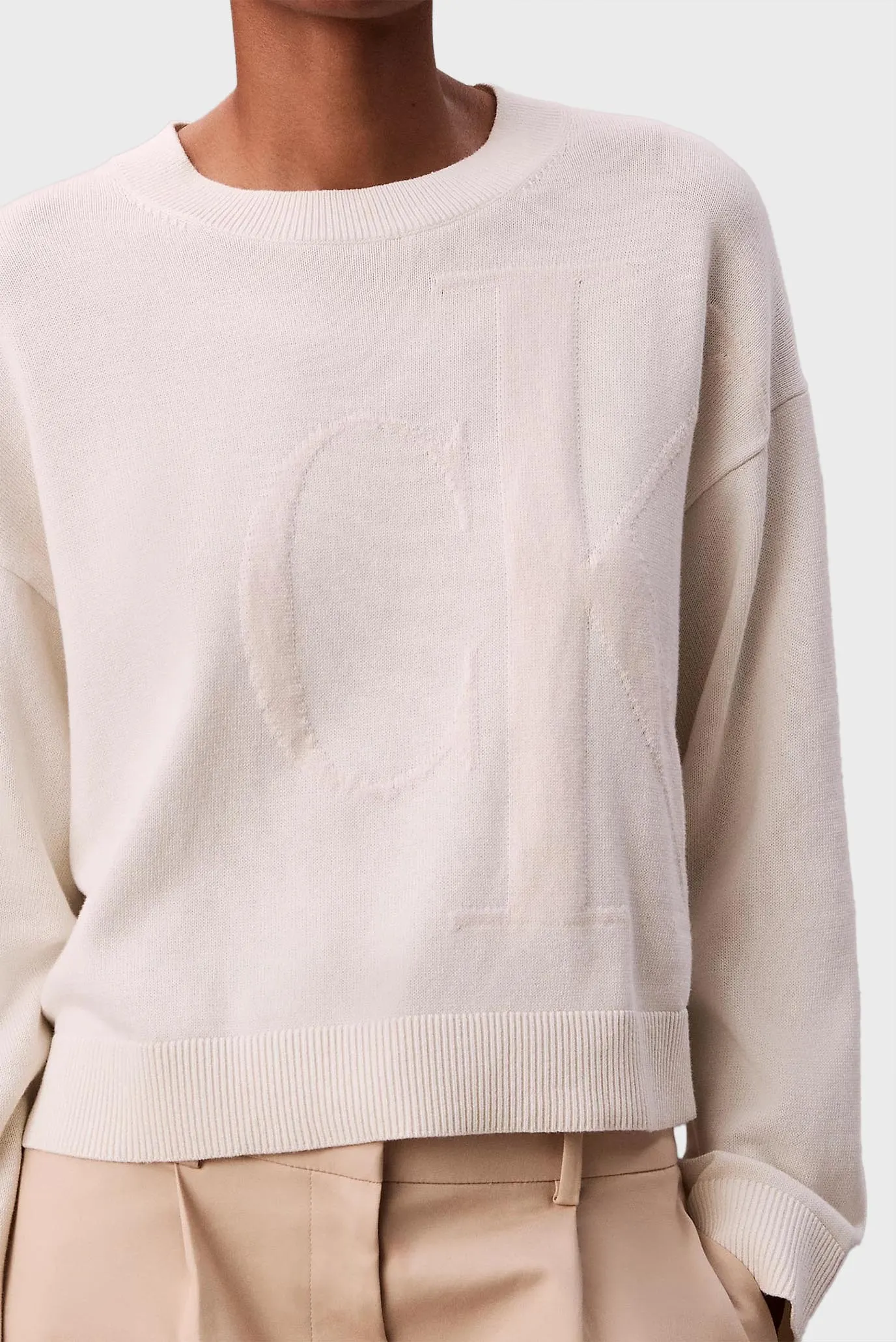 Свитер Long Sleeve Smooth Cotton CK Jac 5