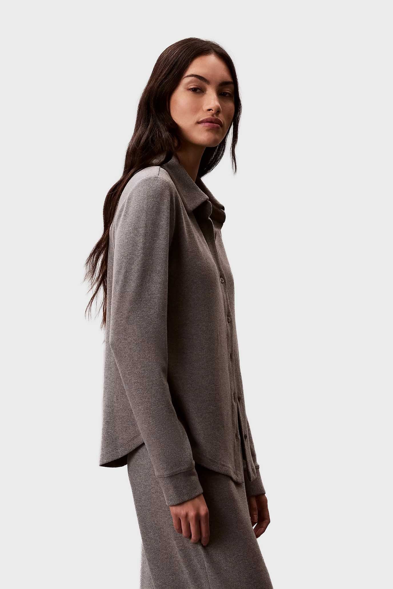 Ночная рубашка BRUSHED SLIM SHIRT 3