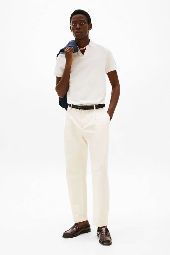 Поло COTTON LINEN TERRY REG POLO