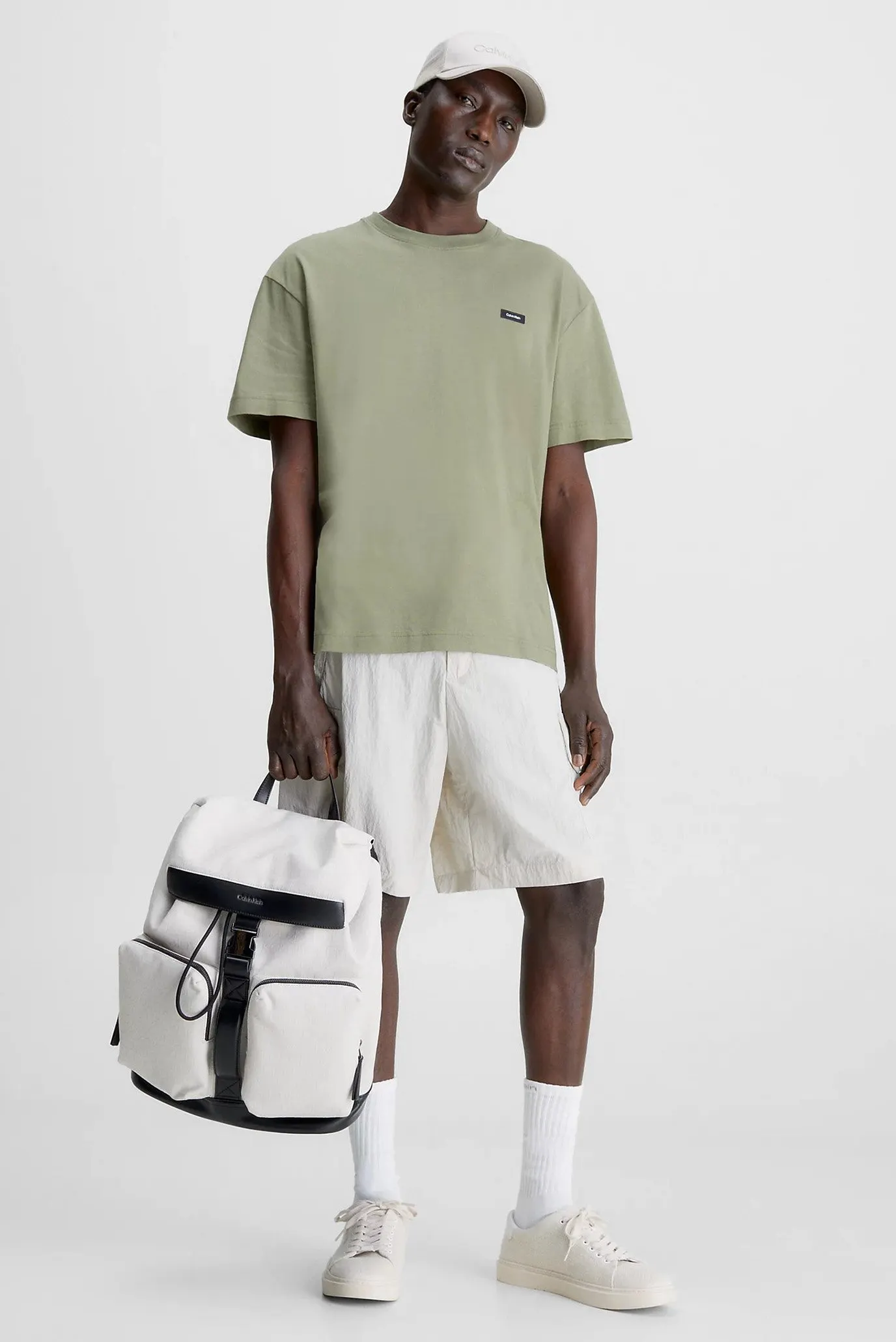 Мужская оливковая футболка COTTON COMFORT FIT 2