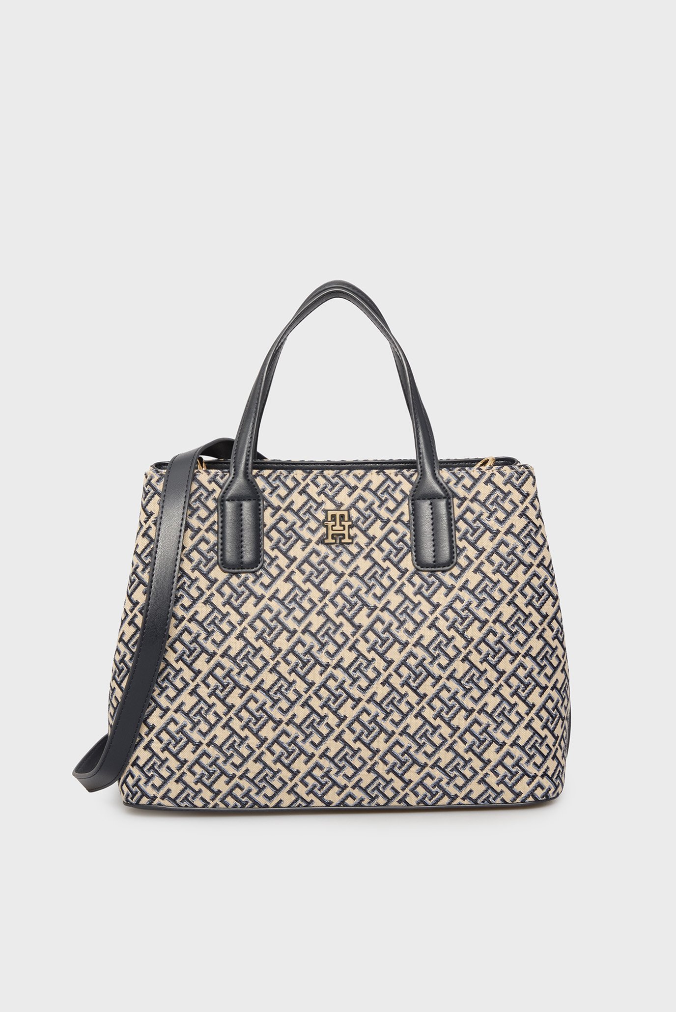 Сумка/TH JACQUARD SATCHEL 1