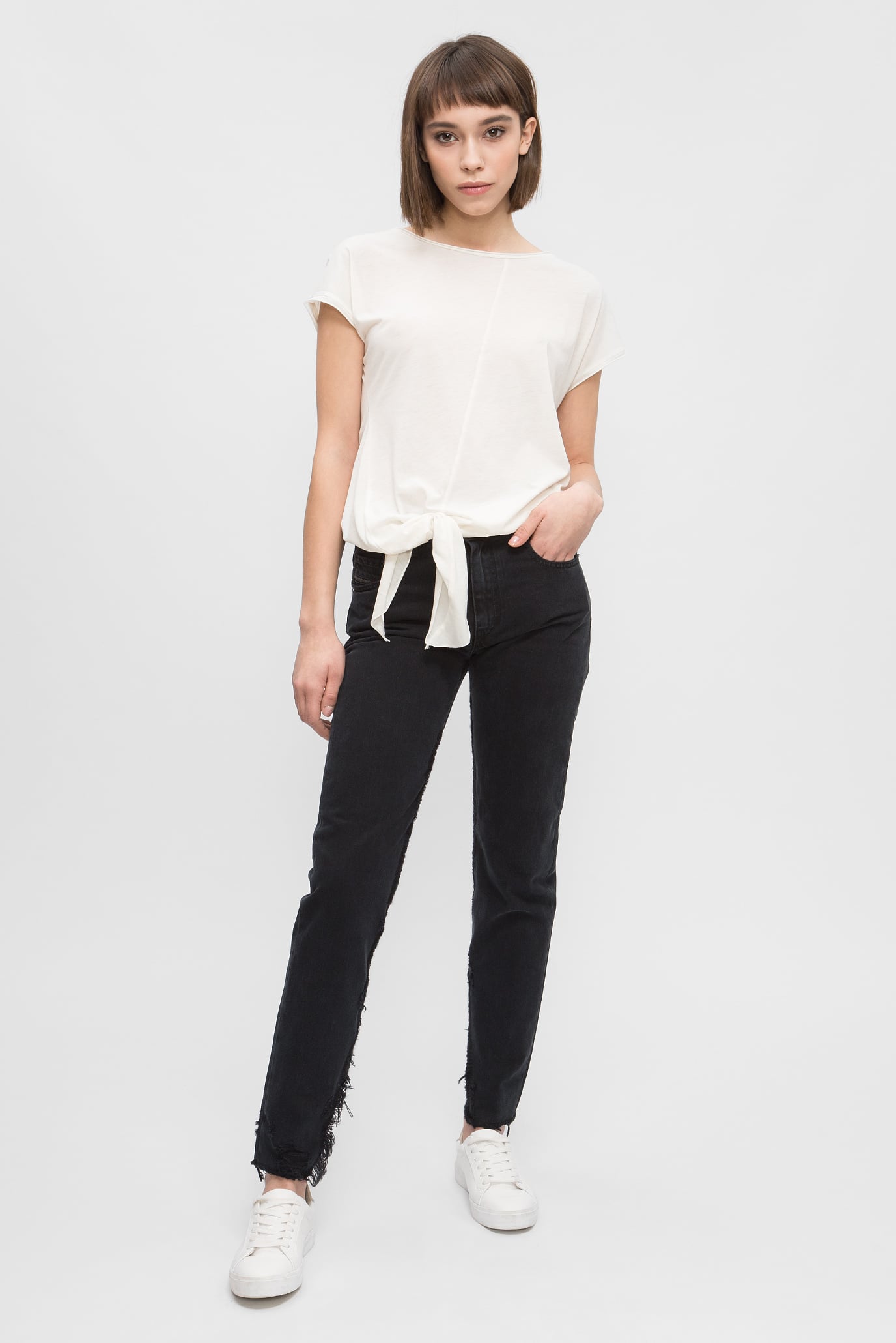 Женский белый топ 10