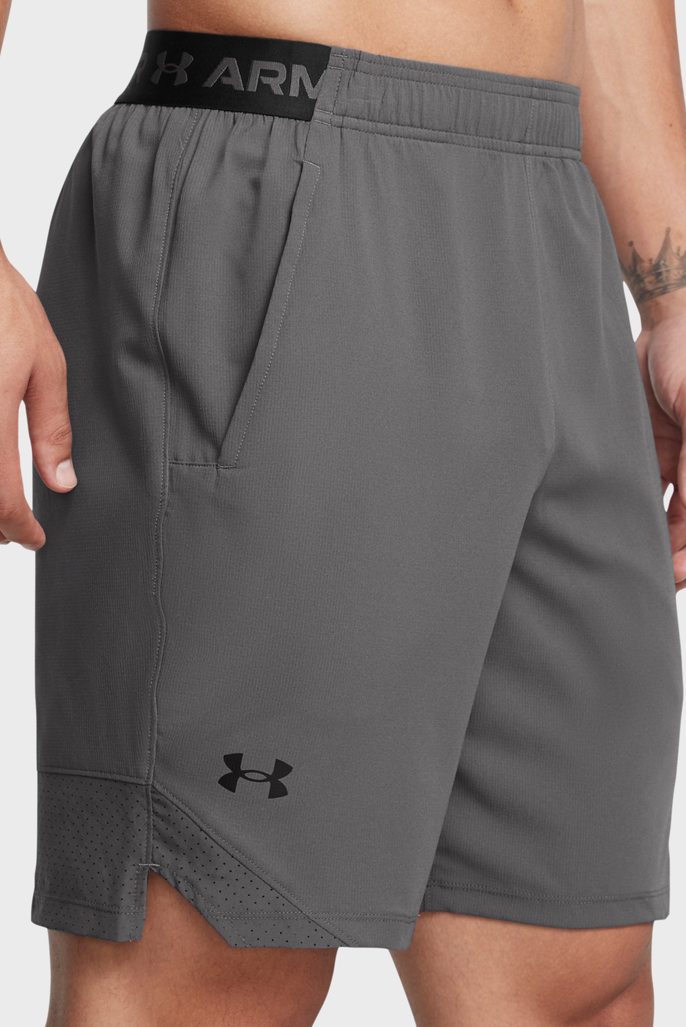 Мужские серые шорты UA Vanish Woven 8in Shorts 4