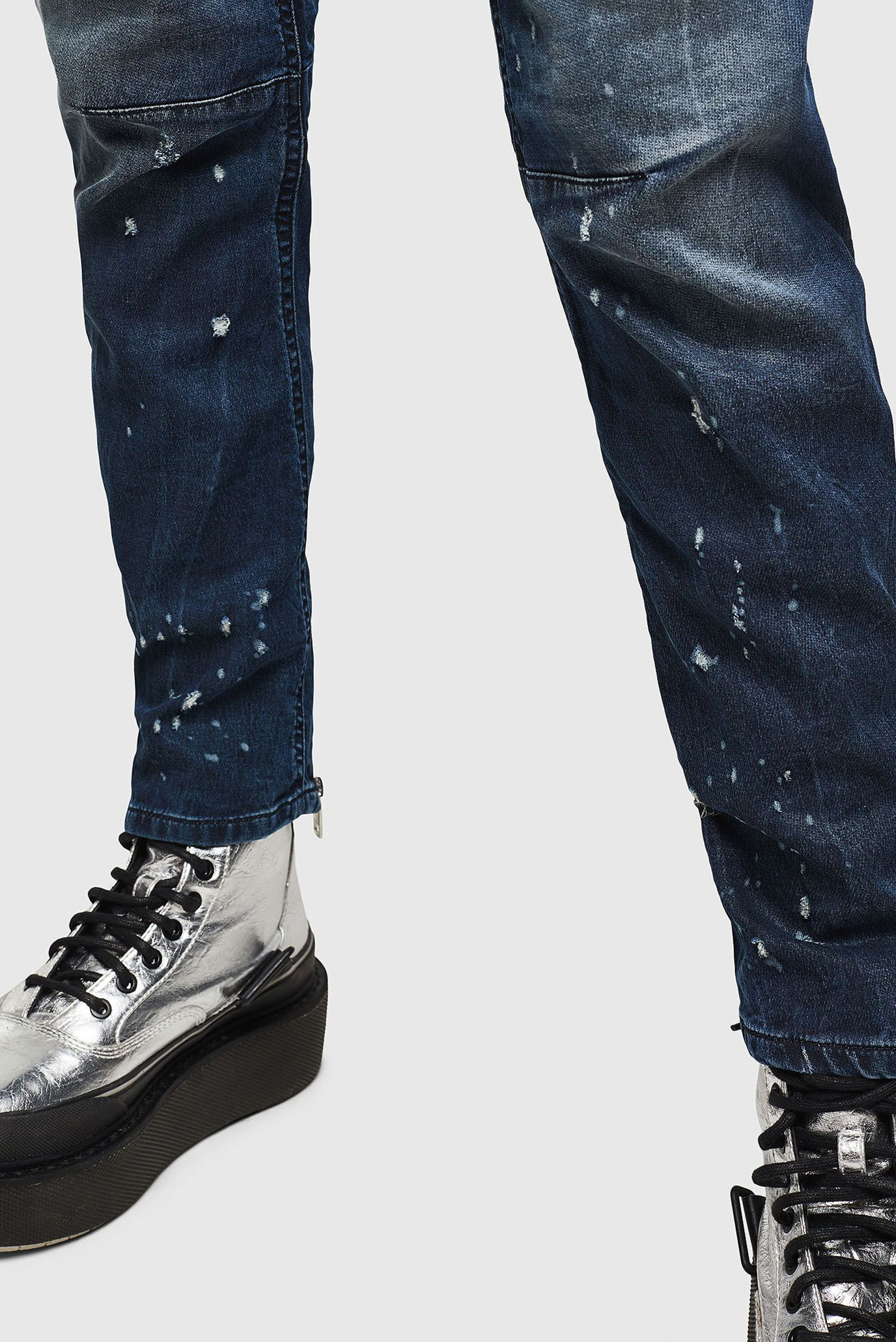 Джинсы FAYZA-ZIP-NE Sweat jeans Diesel 00S06E 083AS — FR Group