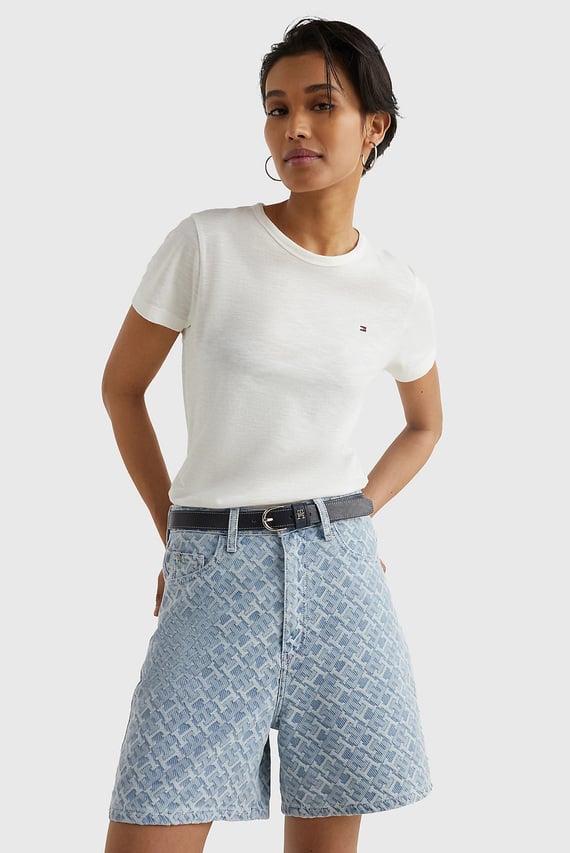 Футболка 1985 SLIM SLUB C-NK SS Tommy Hilfiger