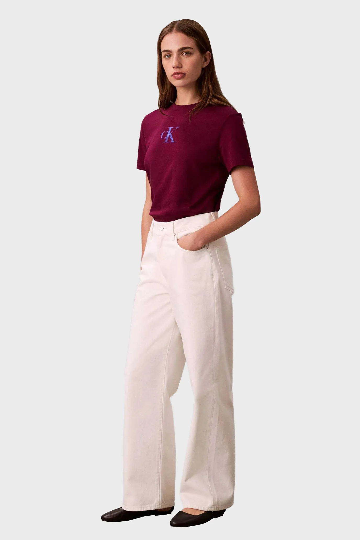 Футболка SS CLASSIC FOIL CK TEE 2