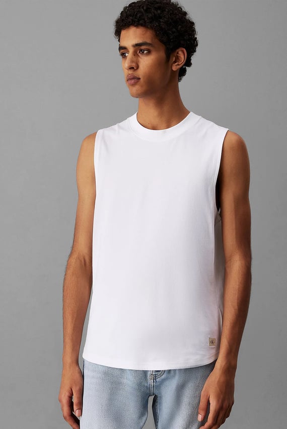 Майка WOVEN LABEL TANK