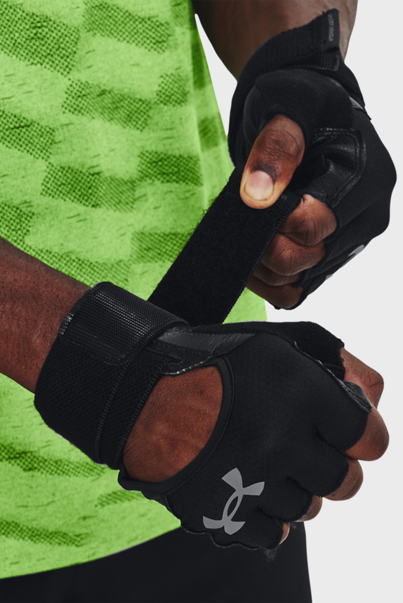 Мужские черные кожаные перчатки M's Weightlifting Gloves 6