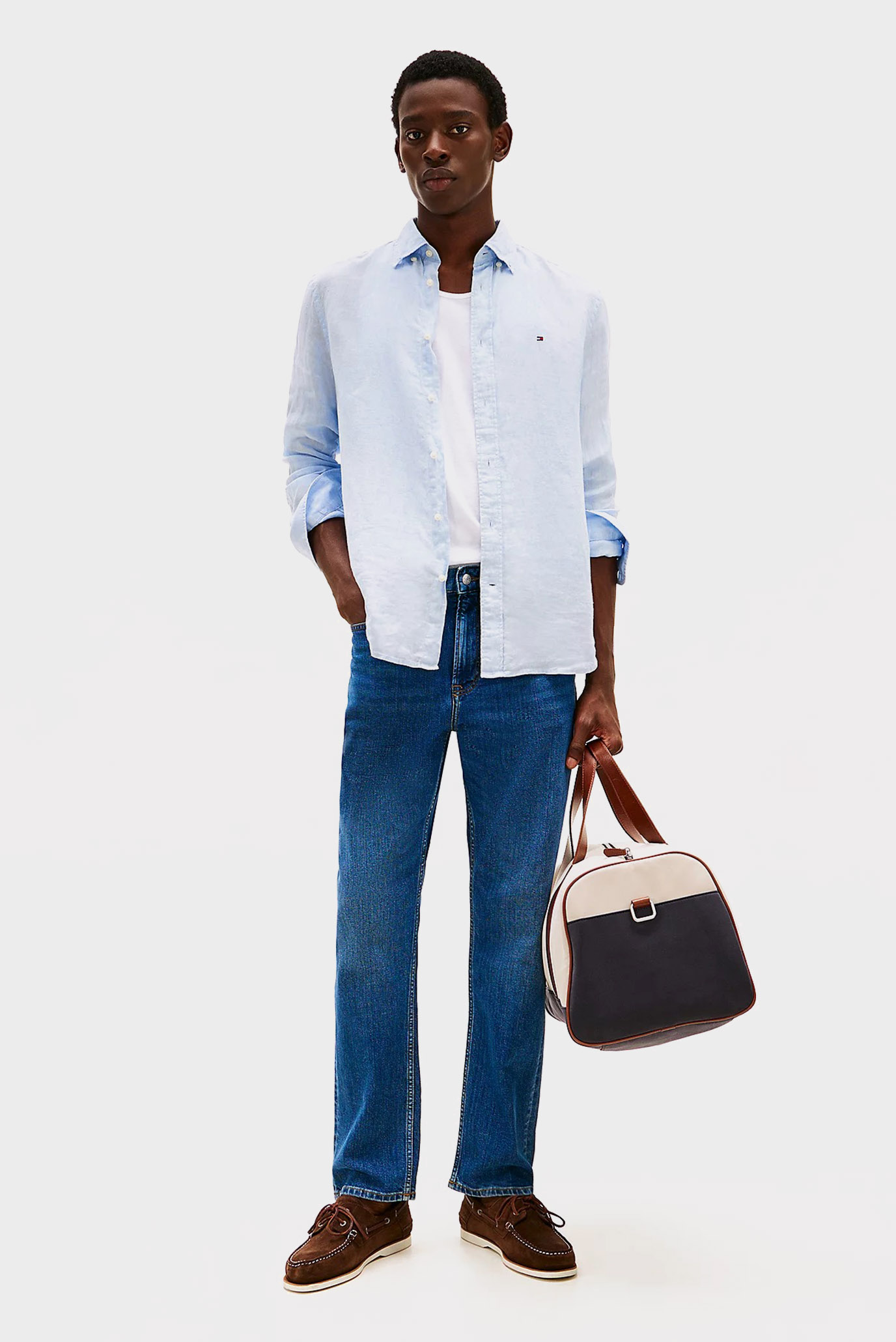 Рубашка PIGMENT DYED LI SOLID RF SHIRT 3