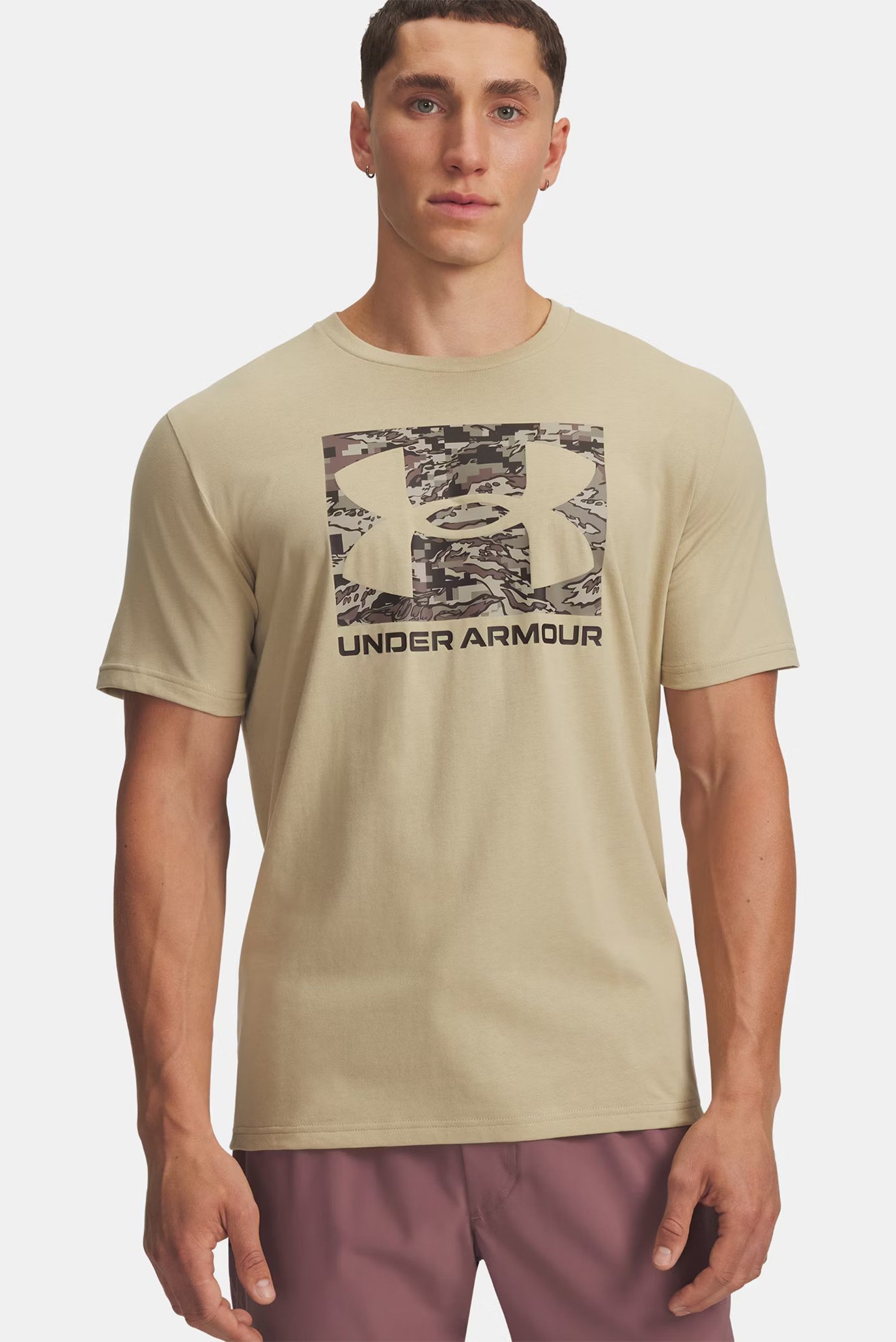 Футболка UA ABC CAMO BOXED LOGO SS 1