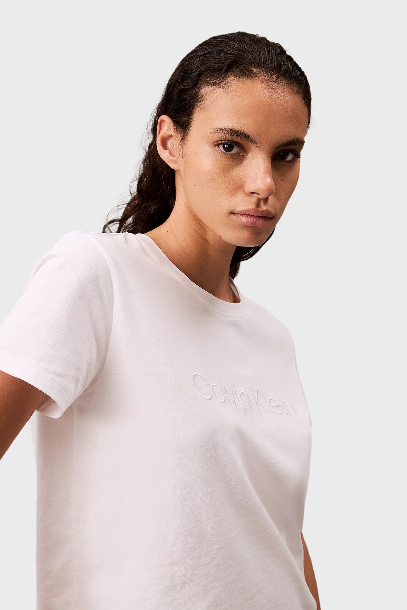 Женская белая футболка CLASSIC 2 5