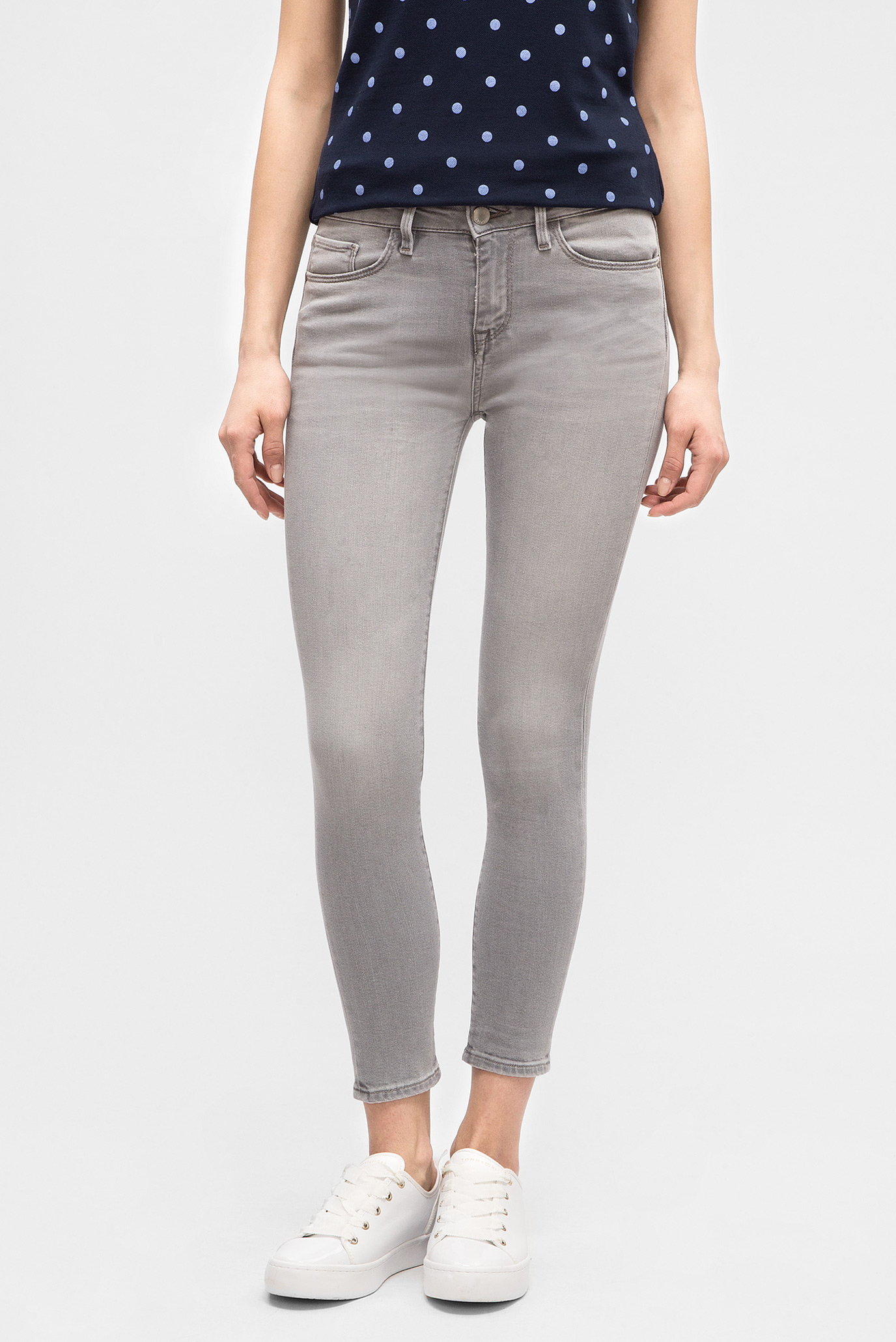 Женские серые джинсы COMO 6