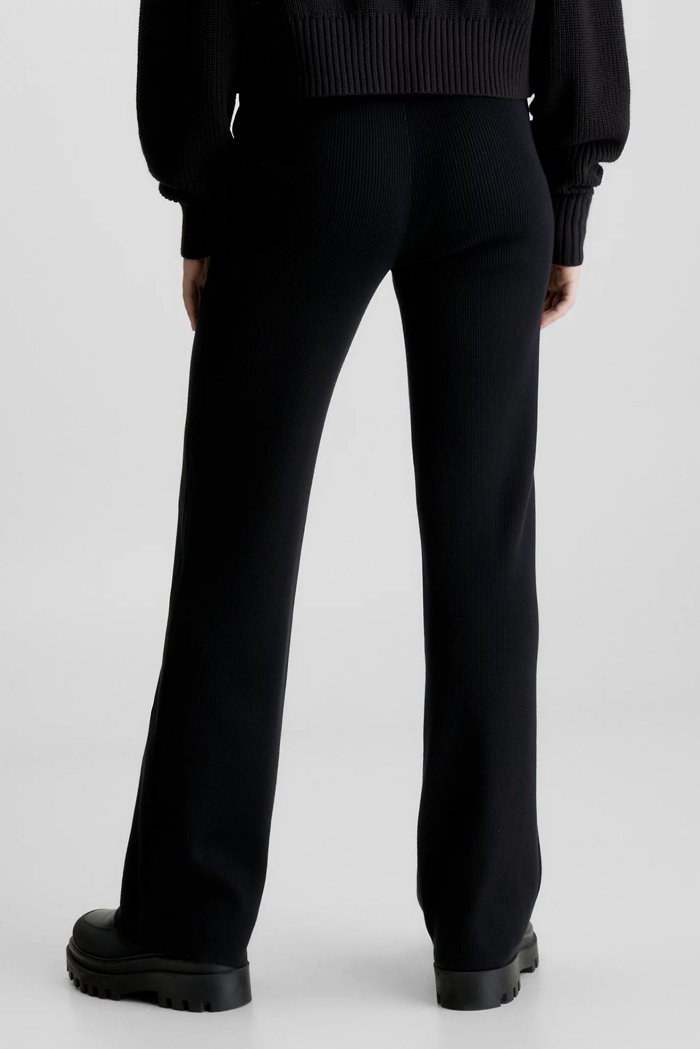 Штаны BADGE STRAIGHT KNITTED PANTS 3