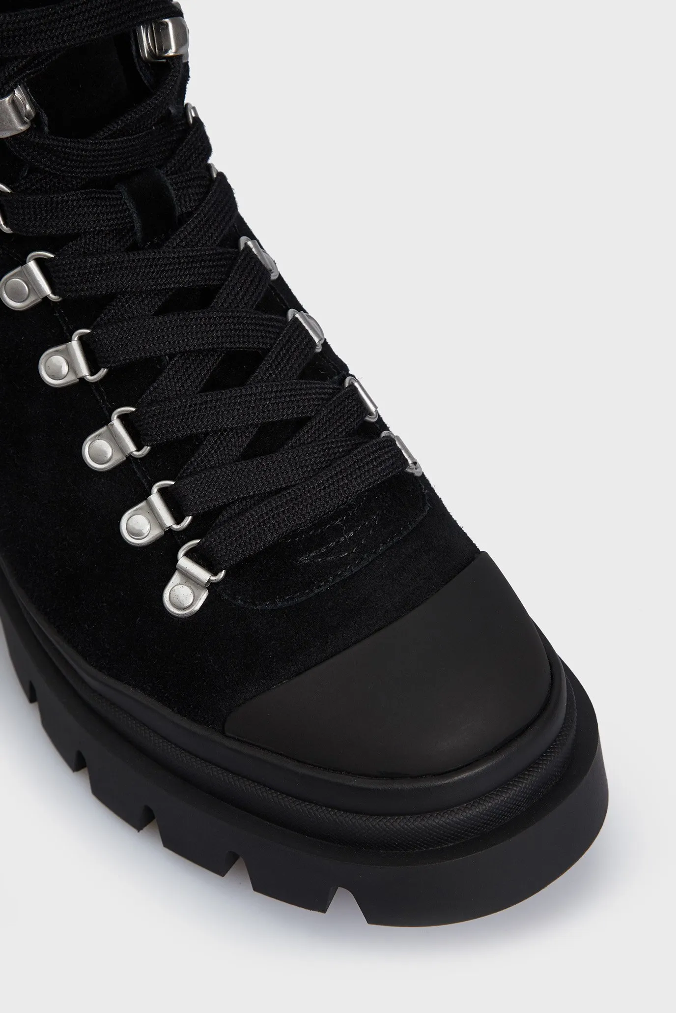 Женские черные замшевые хайкеры Browallia 5