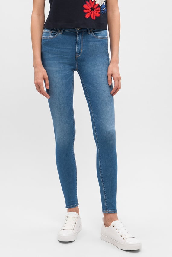 Женские синие джинсы HARLEM HW ANKLE SERENA Tommy Hilfiger