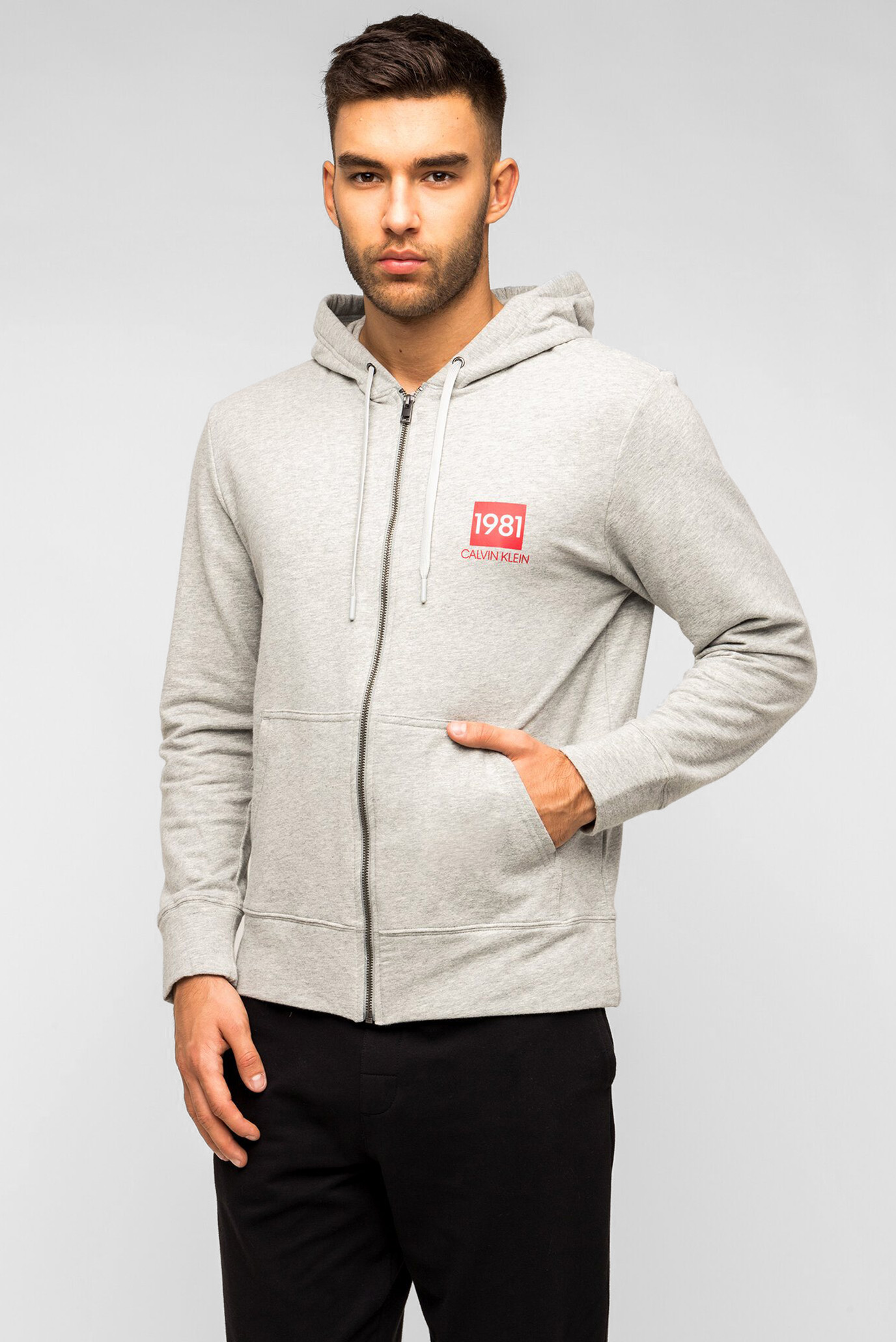 FULL ZIP HOODIE Calvin Klein 000NM1752E FR Group