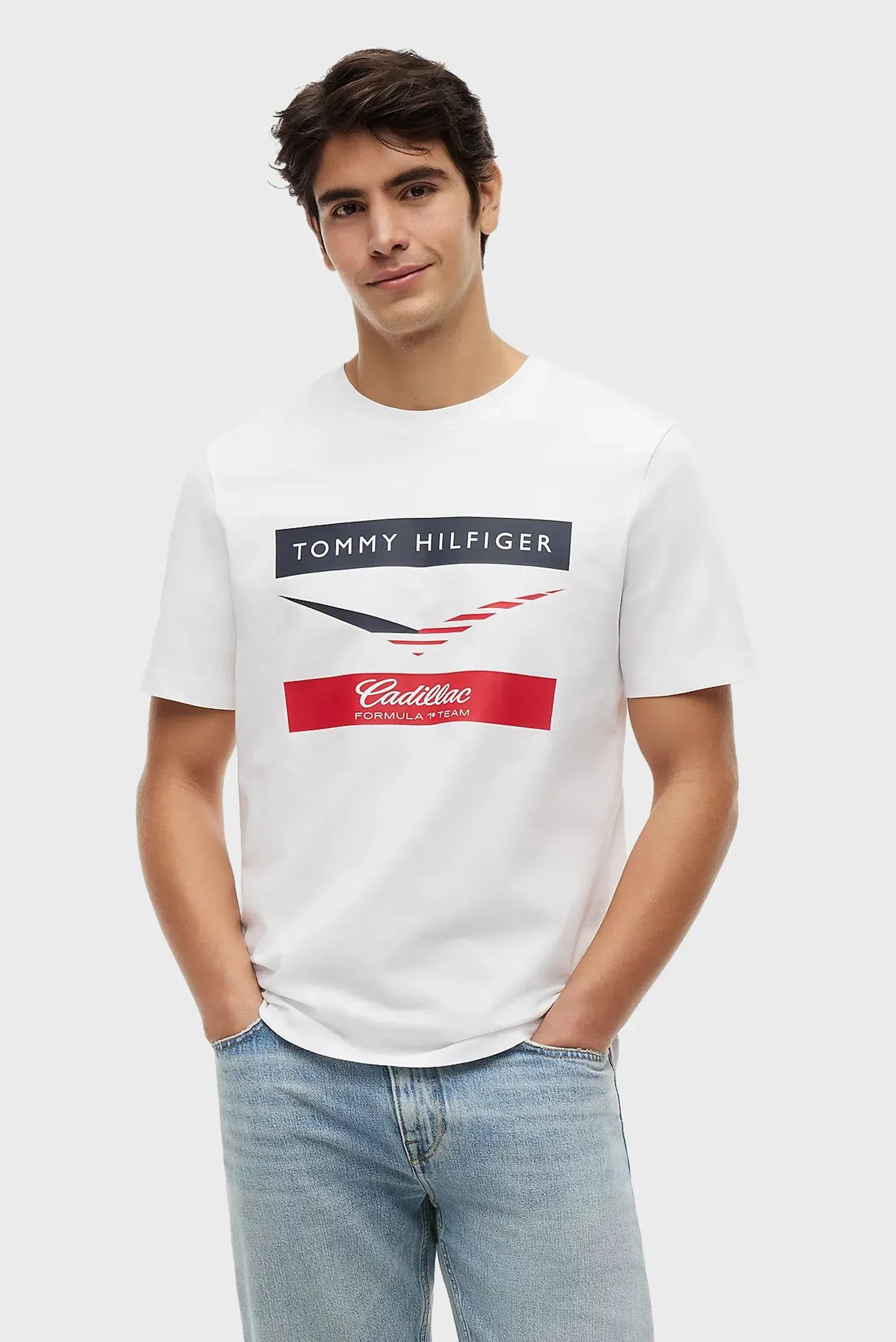 Футболка/TH X CF1 CHEVRON T-SHIRT 1