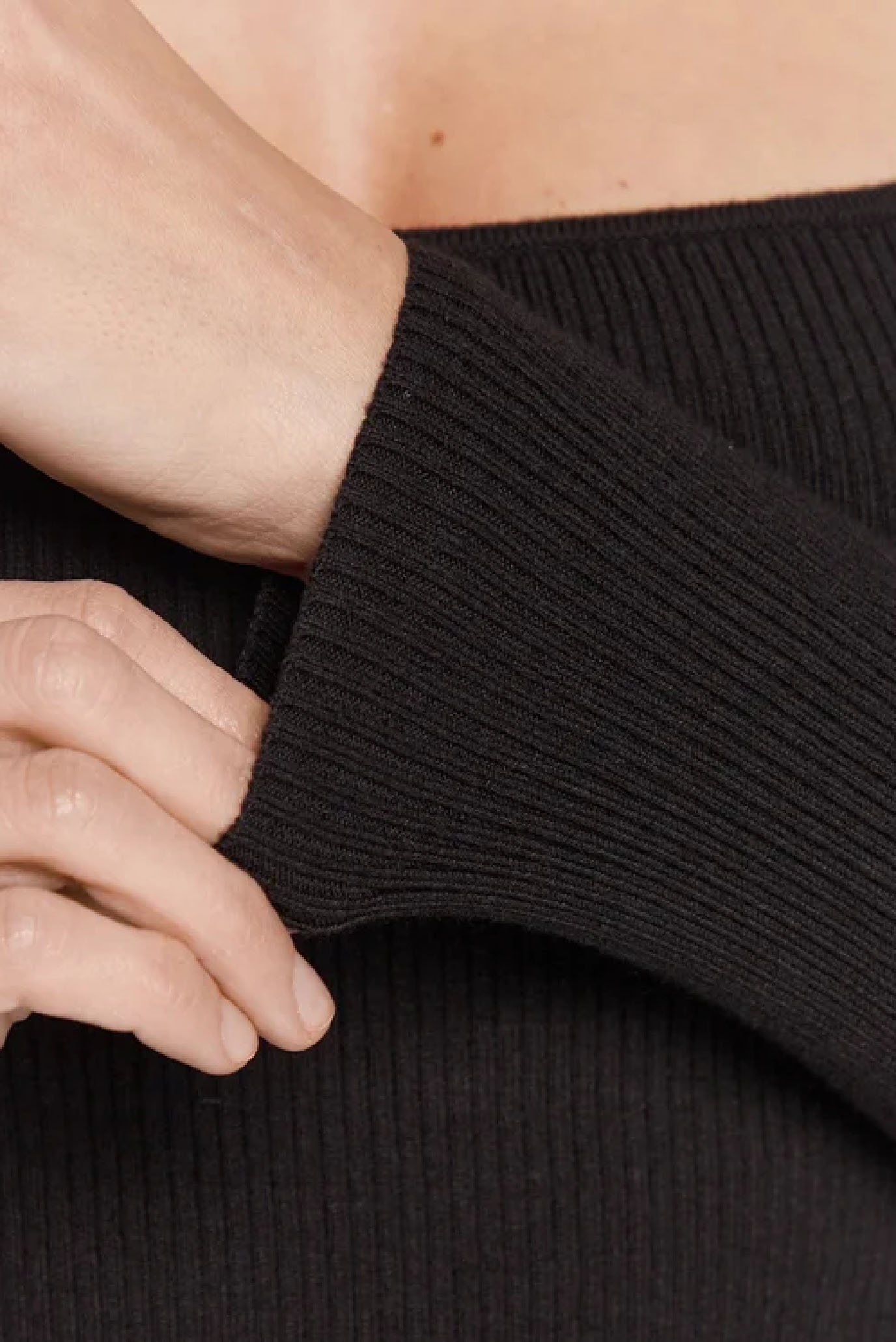 Свитер RIB SQUARE-NECK SWEATER LS 5