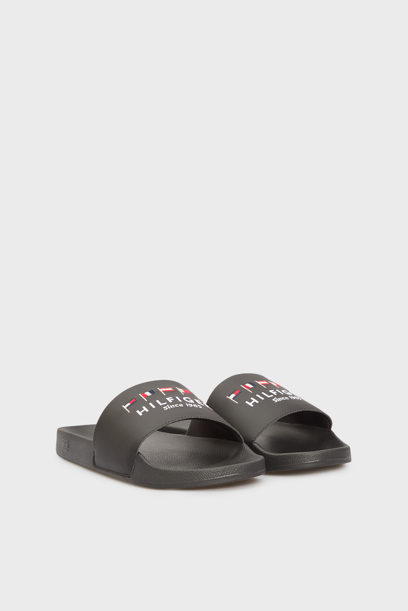 Мужские черные слайдеры FLAGS 3
