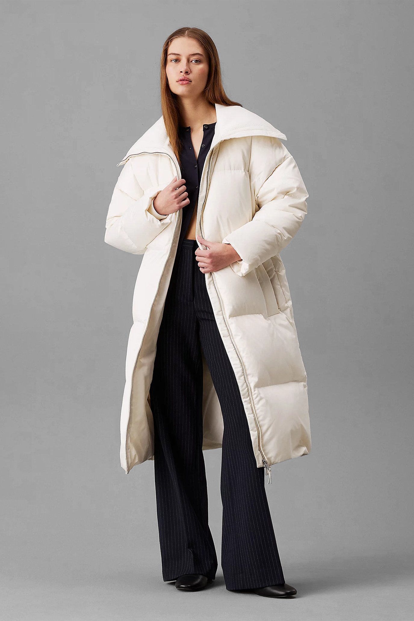 Куртка зимняя/MW PADDED SATIN COAT 1