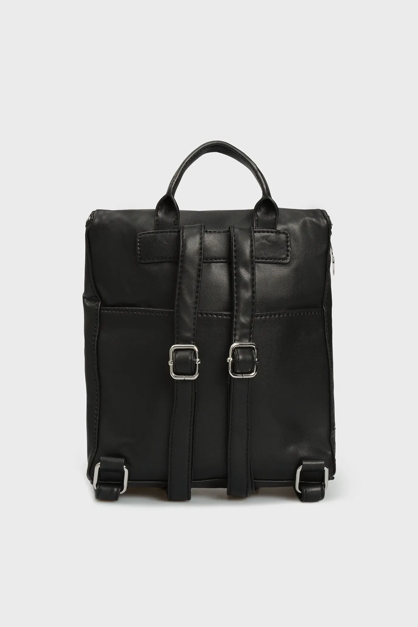 Женский черный рюкзак 4