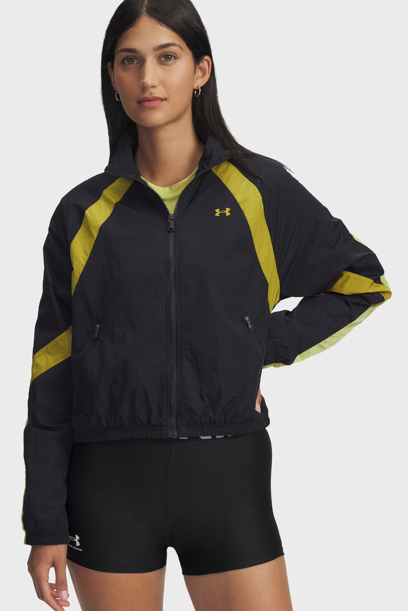 Ветровка UA Icon Crinkle Jacket 1
