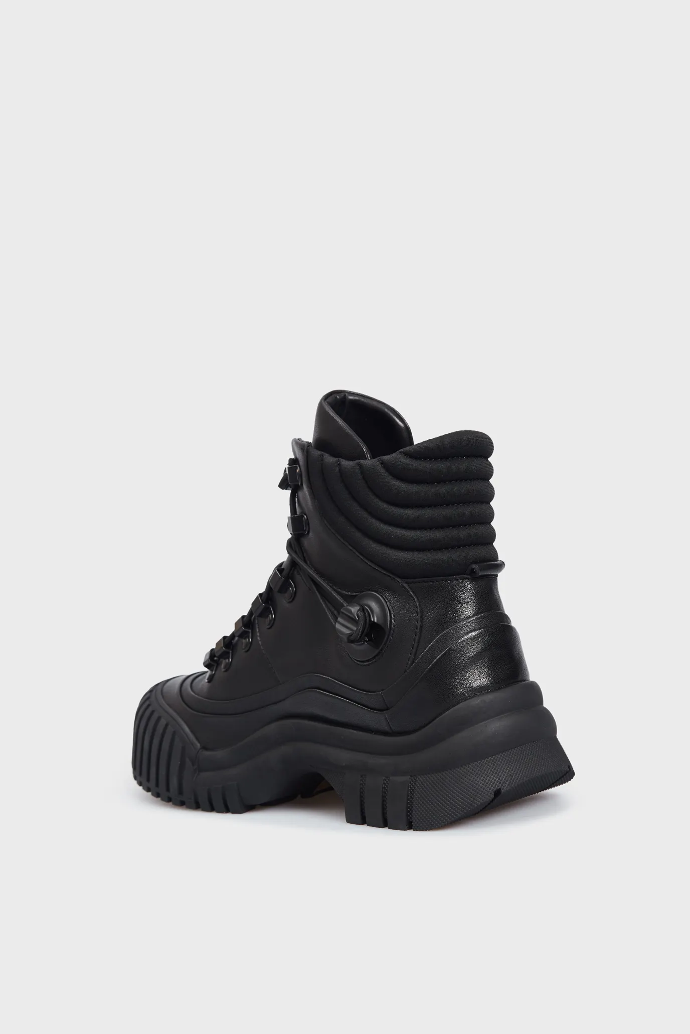 Женские черные кожаные хайкеры Murraya 4