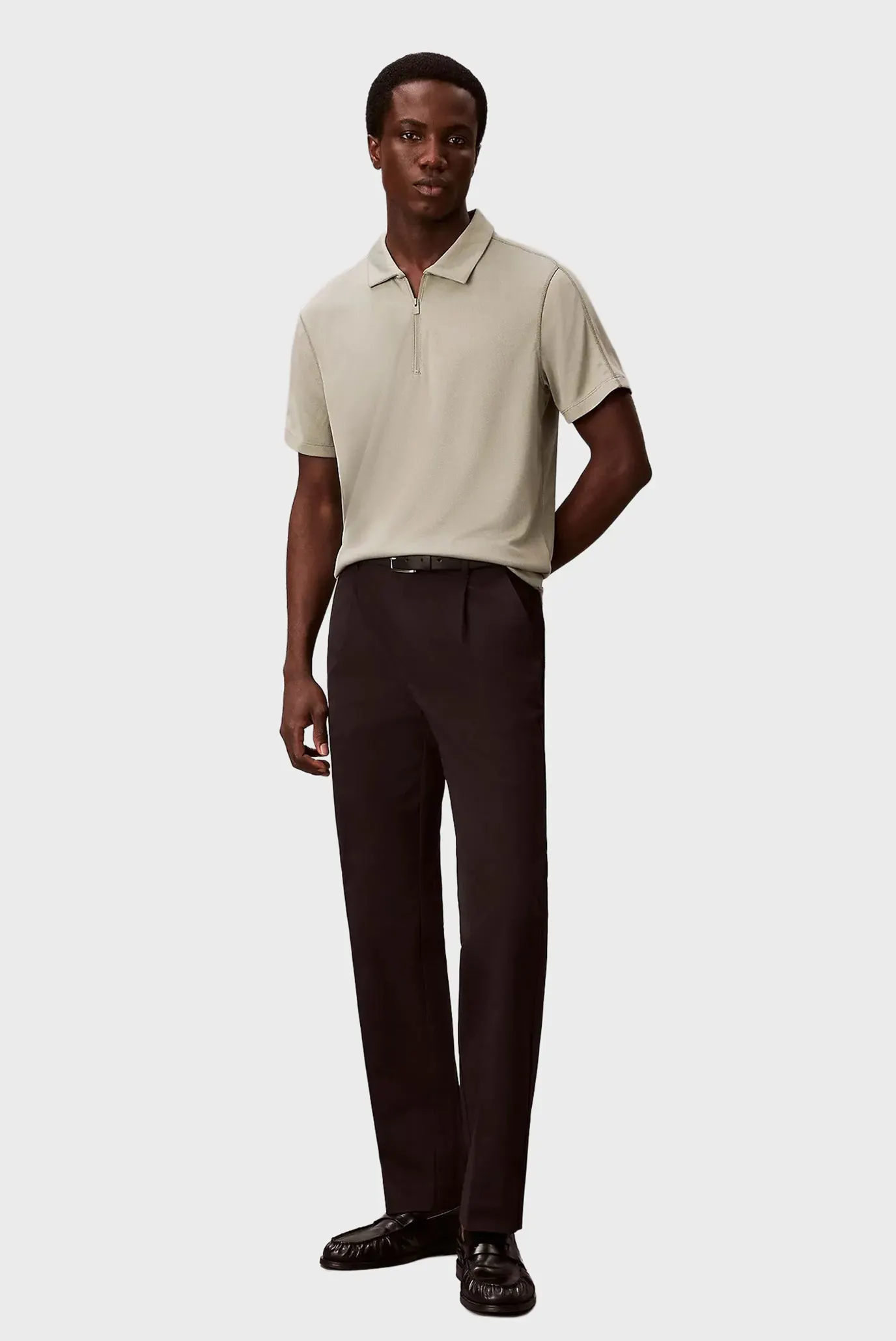 Поло SS SLIM STRETCH MESH PIQUE POLO 2