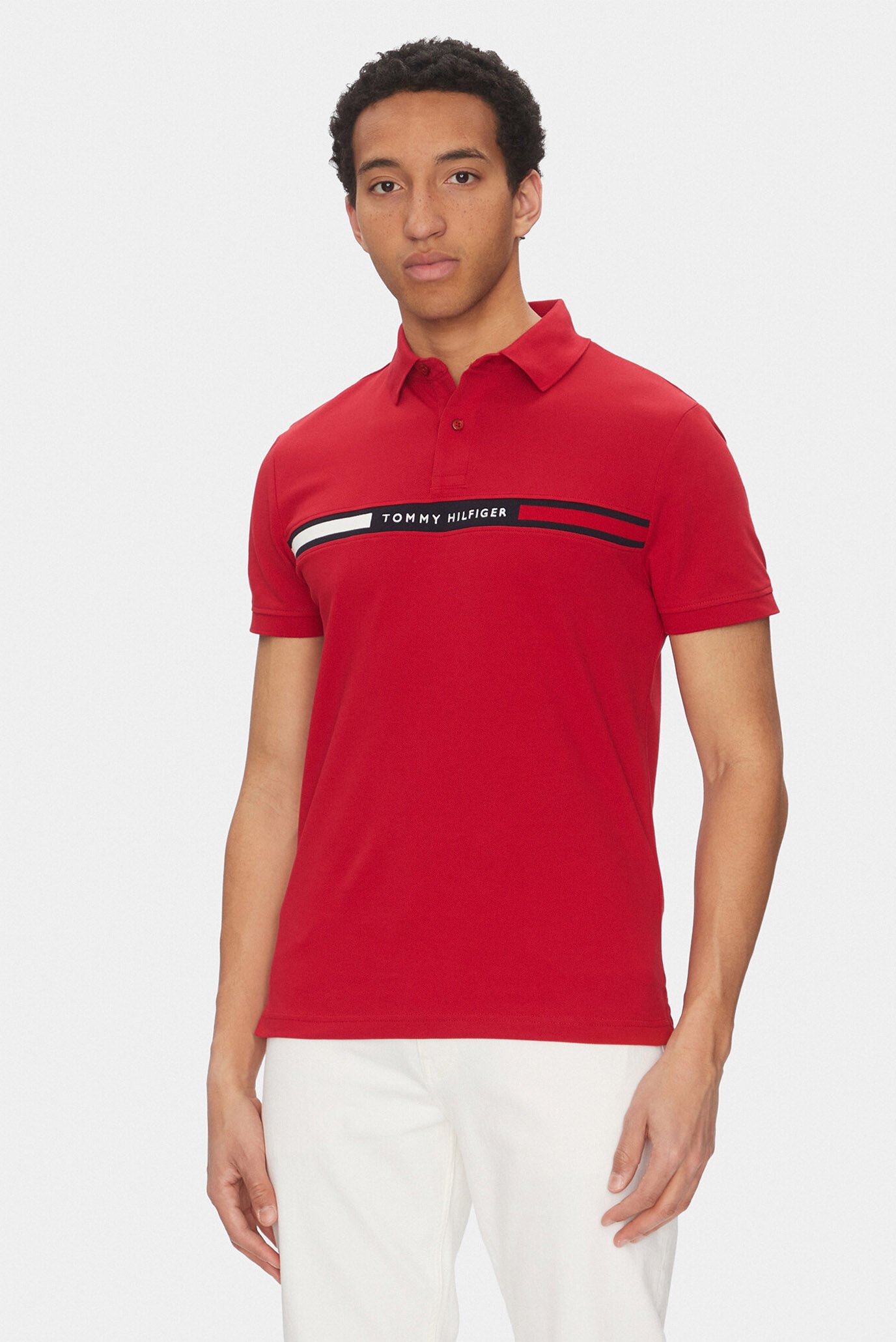 Поло HILFIGER CHEST INSERT REG POLO 1