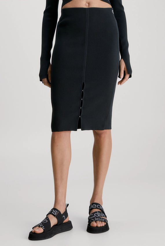 Юбка HOOK & EYE KNITTED SKIRT