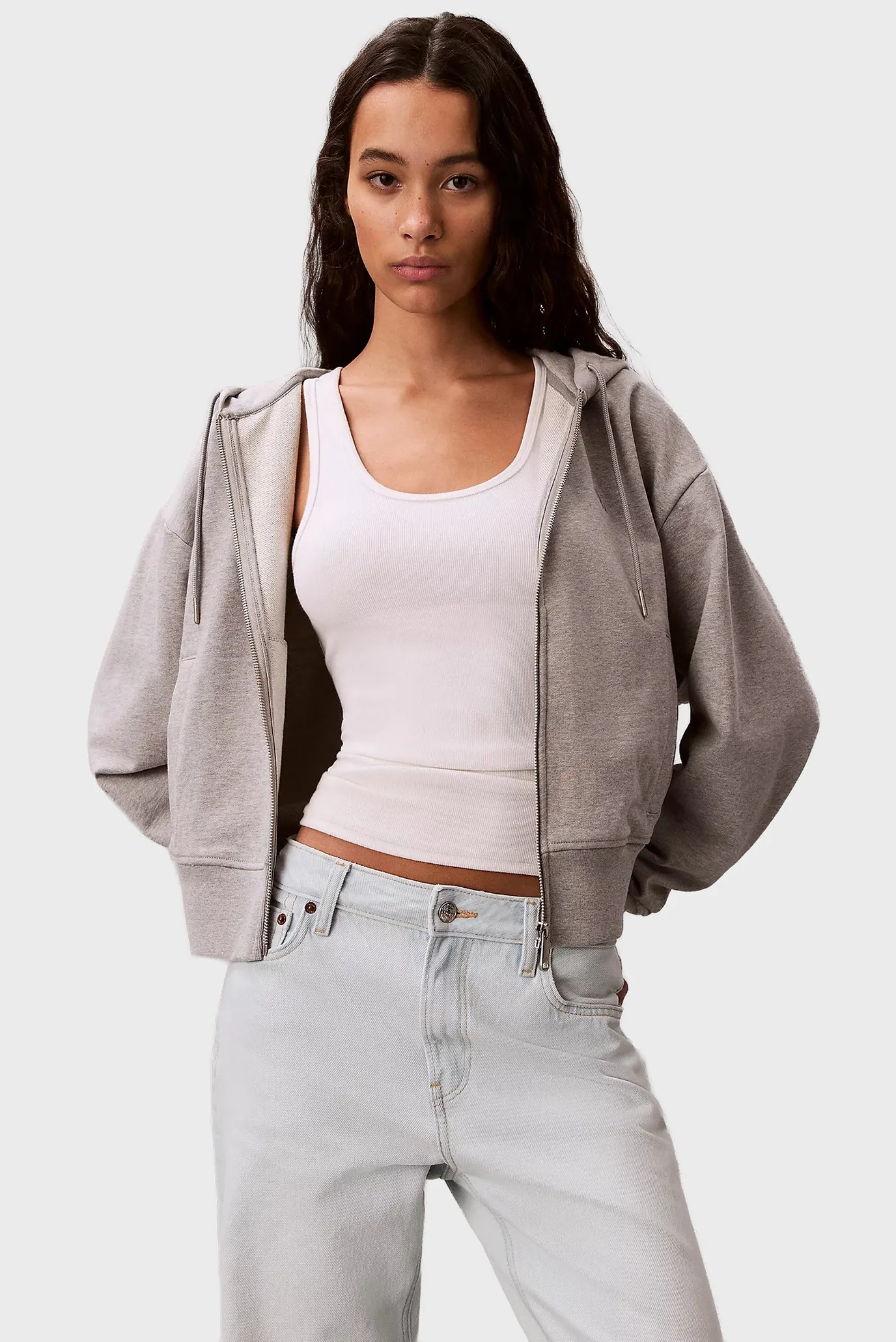 Реглан LS MONOGRAM TERRY CROP RELAXED F 1