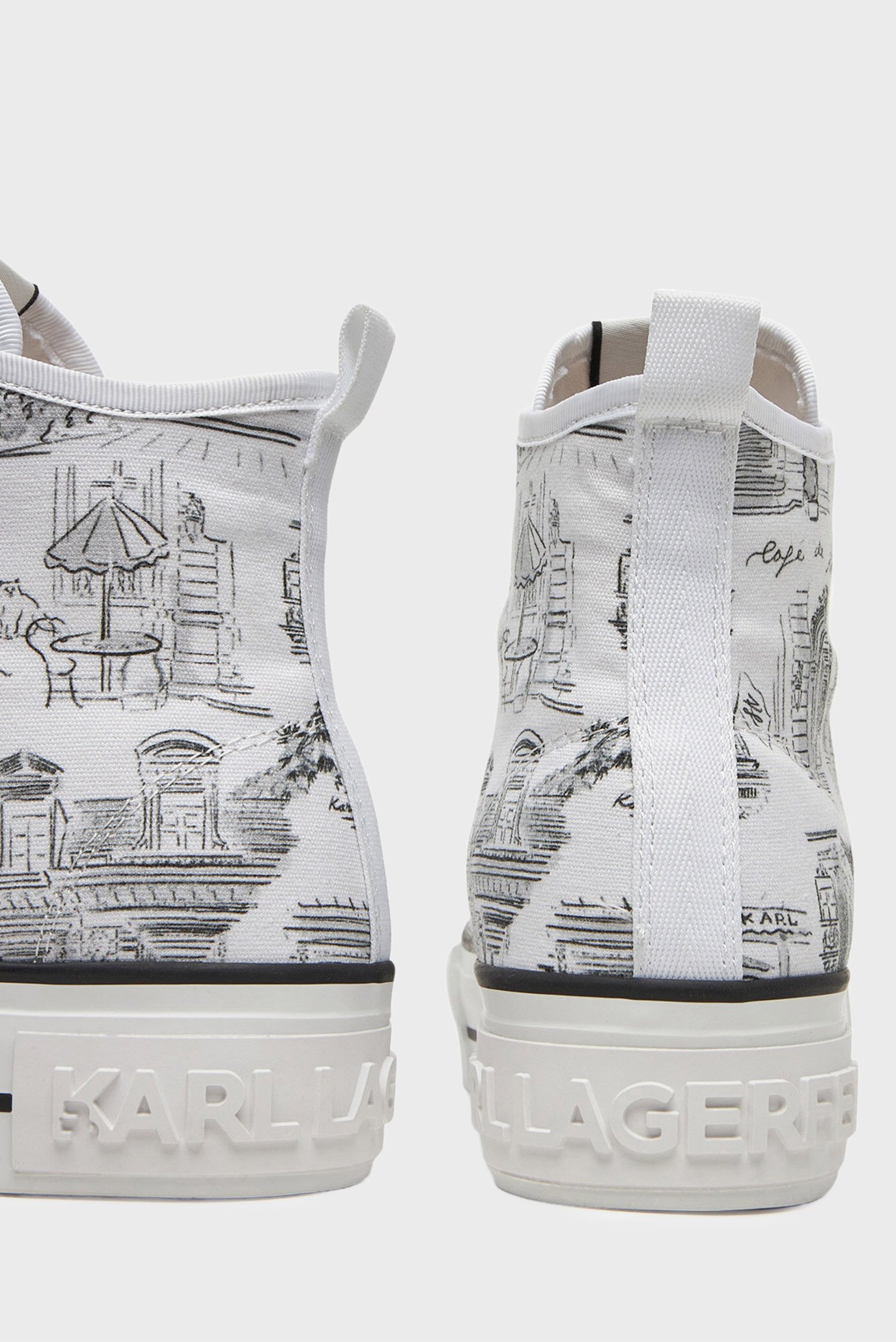 Кеды KAMPUS MAX Jorge Parra Print Hi 6