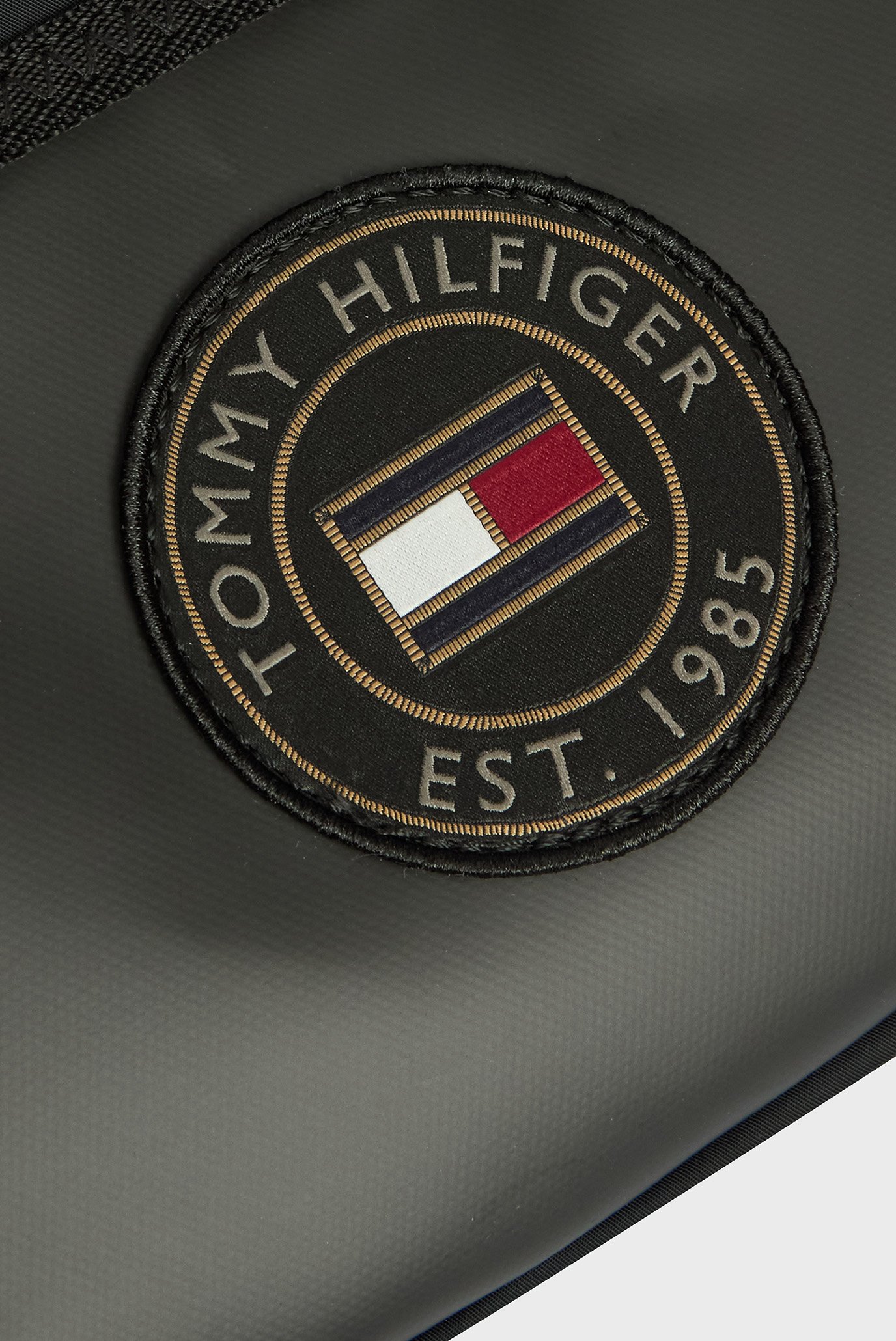 Мужская черная поясная сумка TH TEXTURE BLOCK BUMBAG 6