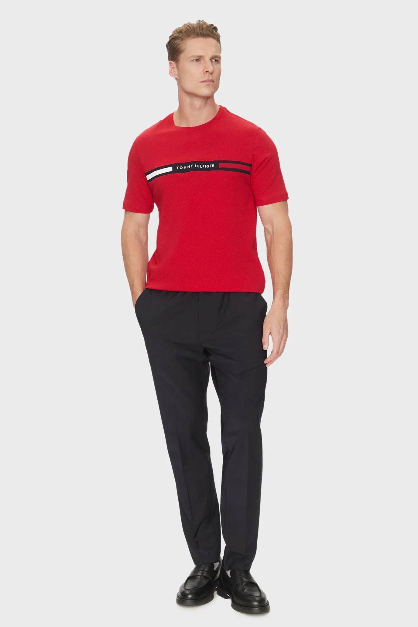 Футболка HILFIGER CHEST INSERT TEE 2